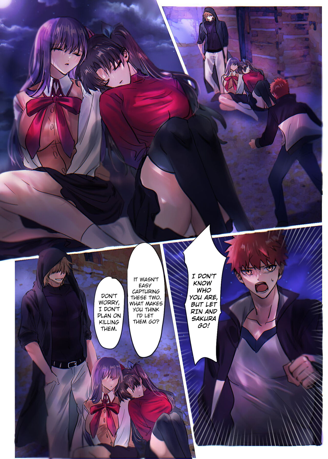 Fate/rewrite ~Rin to Sakura ga Servant-ka Sennou Sareru Hon~ | ~Rin and Sakura Brainwashing Book~ page 2 full