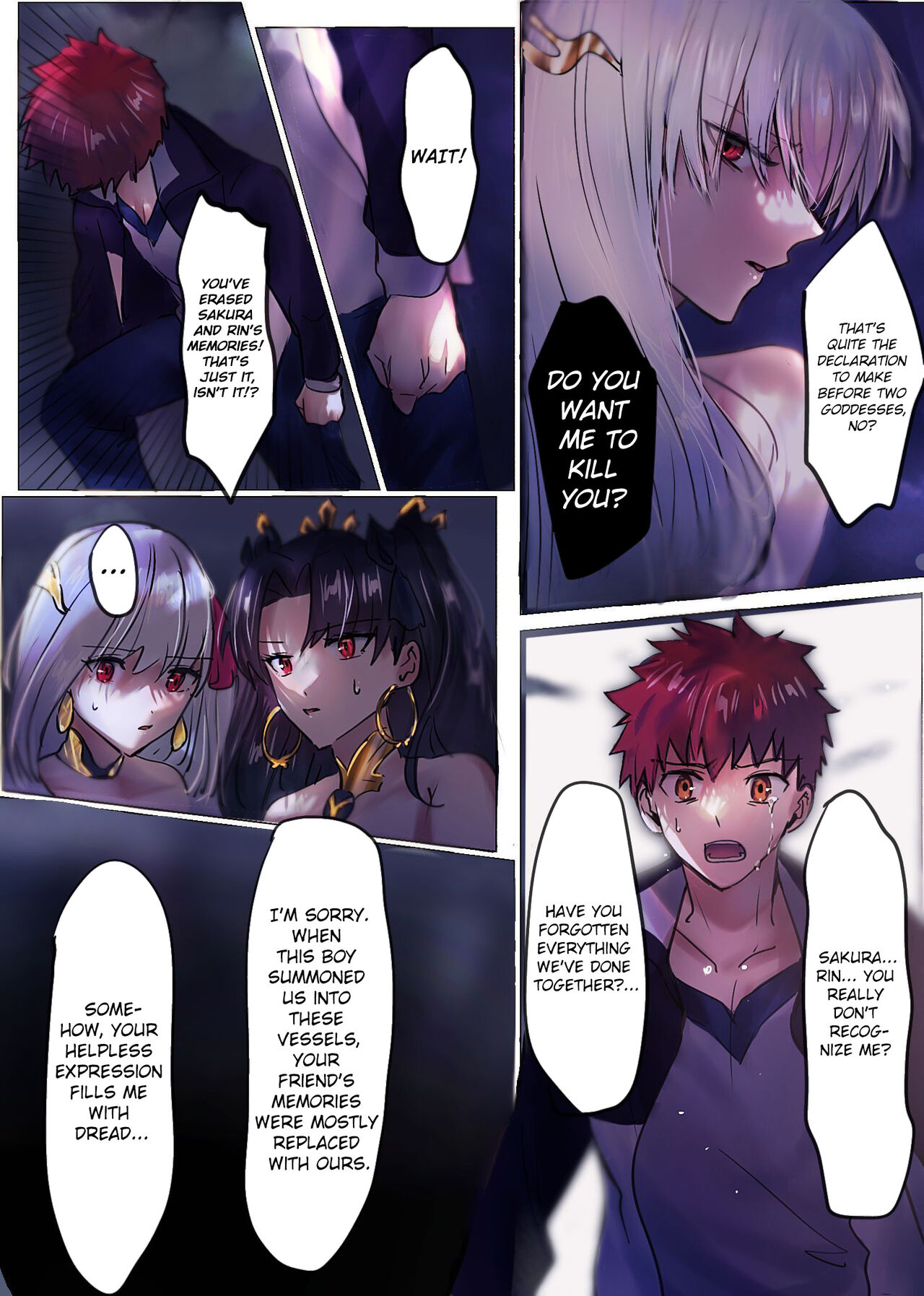 Fate/rewrite ~Rin to Sakura ga Servant-ka Sennou Sareru Hon~ | ~Rin and Sakura Brainwashing Book~ page 7 full