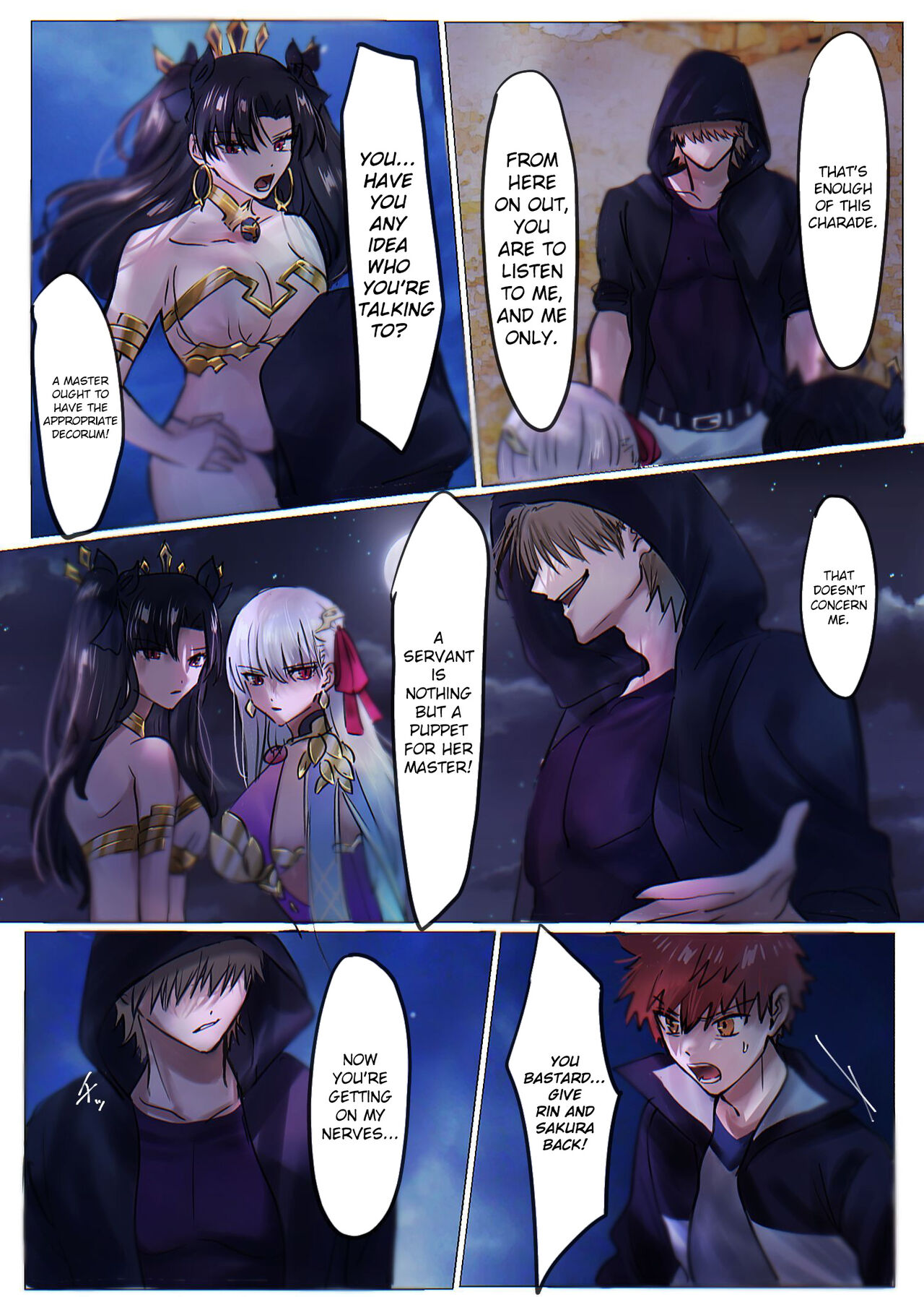 Fate/rewrite ~Rin to Sakura ga Servant-ka Sennou Sareru Hon~ | ~Rin and Sakura Brainwashing Book~ page 8 full