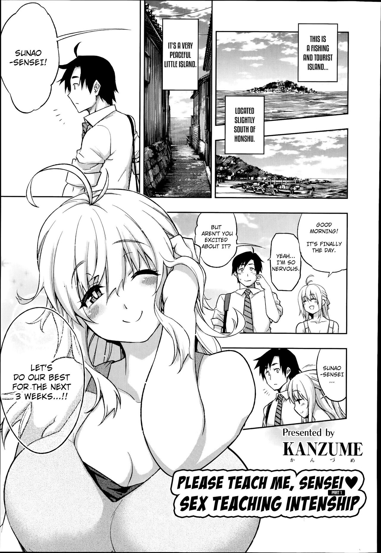 Oshiete Sensei ♡ Seikyouiku Jisshuu  | Please Teach Me, Sensei ♡ Teaching Internship page 1 full