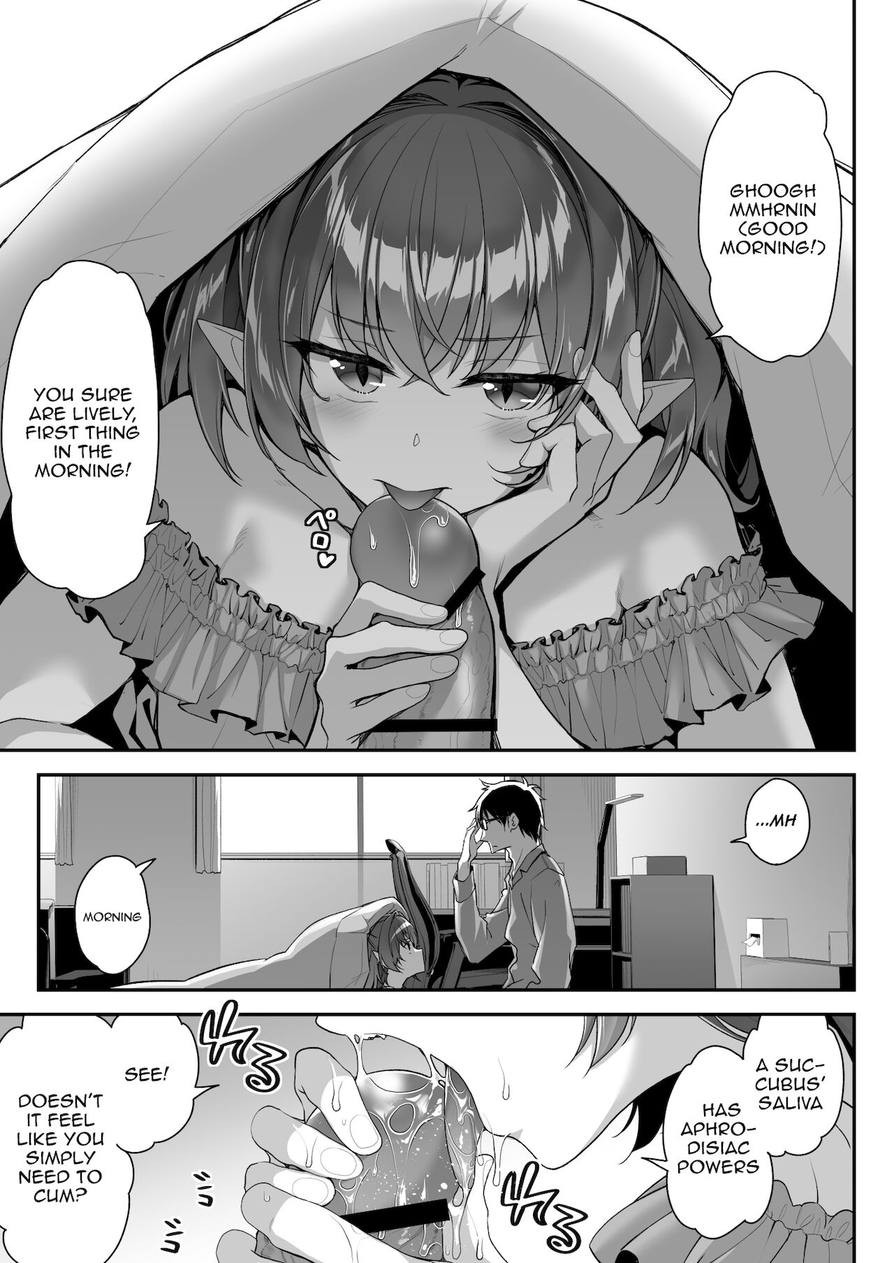 Zako Succubus-chan wa Semen ga Hoshii no! | This Small Fry Succubus-chan Wants Your Sperm! page 10 full