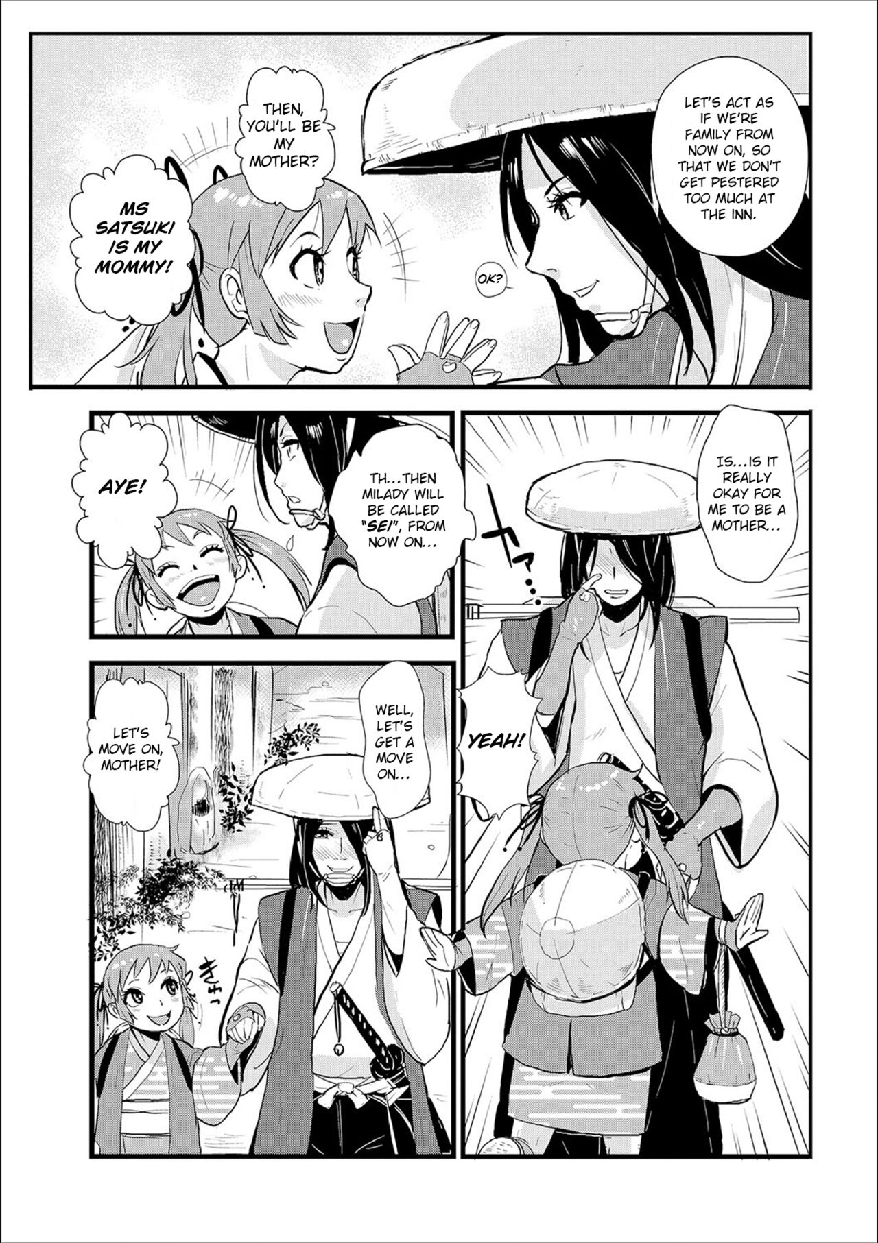 Harami samurai 02 ~Shukuba to Surounin to Naburare Shimerare~ | Knocked Up Samurai 02: The Post Town and the Ronin, Tied and Teased page 3 full
