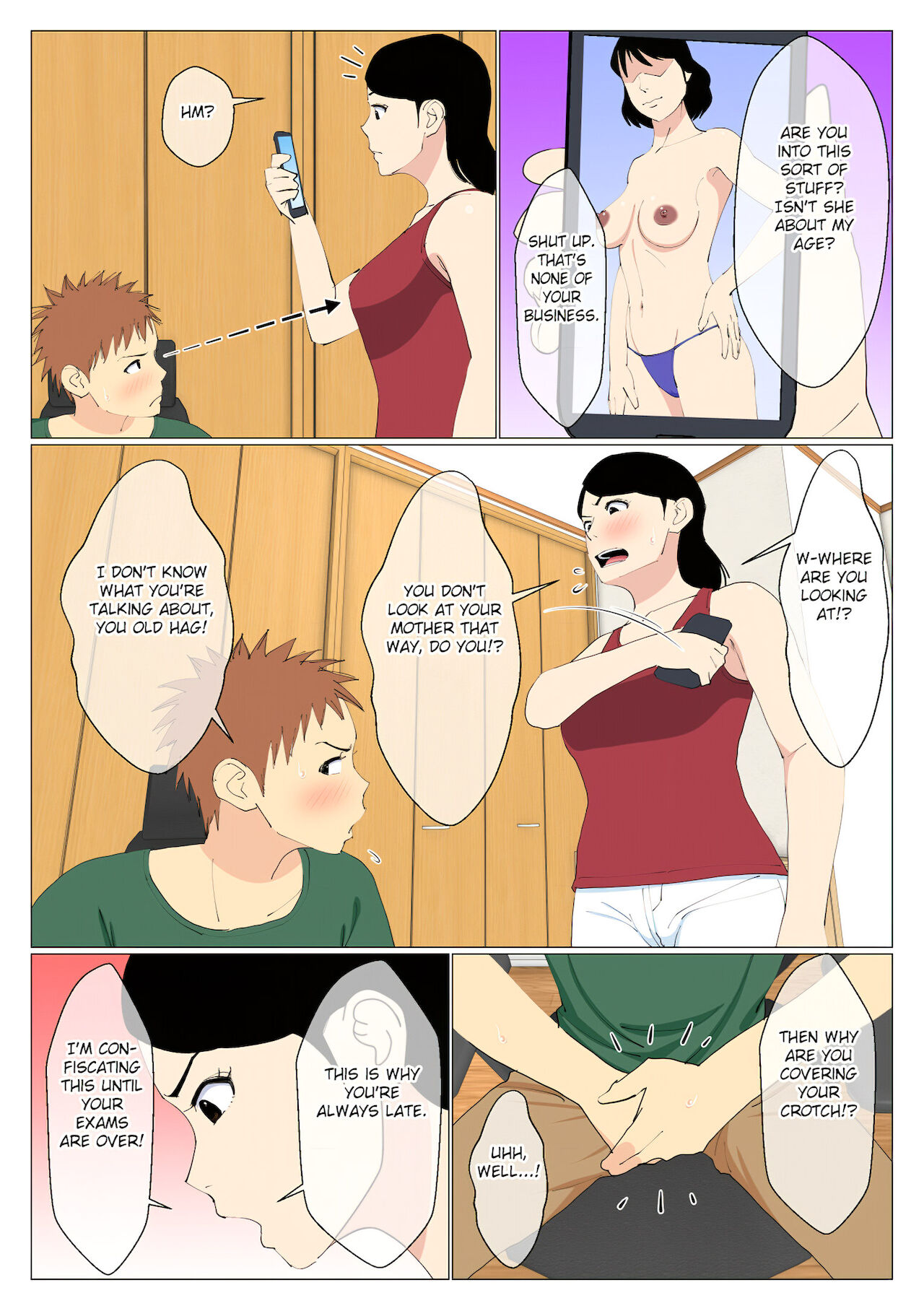 Deki no Warui Ani to Kaa-san ga Sex Shiteta Hanashi page 5 full