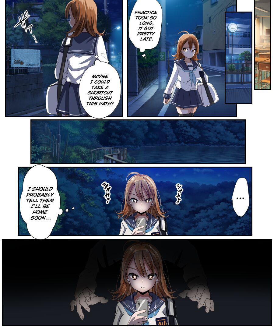 The Story of How a TS Girl That Won’t Be Able to Go Back to Being a Man if Fucked Is Assaulted by a Rapist and Desperately Flirts With Him in Order to Protect Her Virg... page 7 full