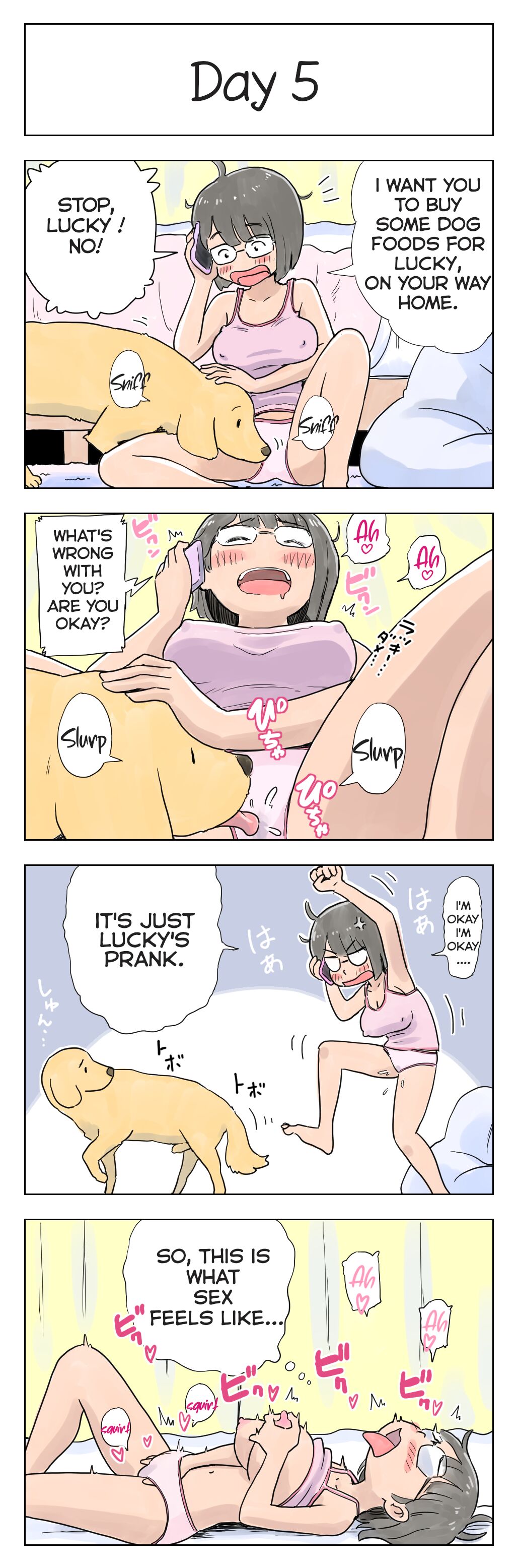 100-nichigo ni Aiken to Sex suru Jimi Kyonyuu Megane-chan page 6 full