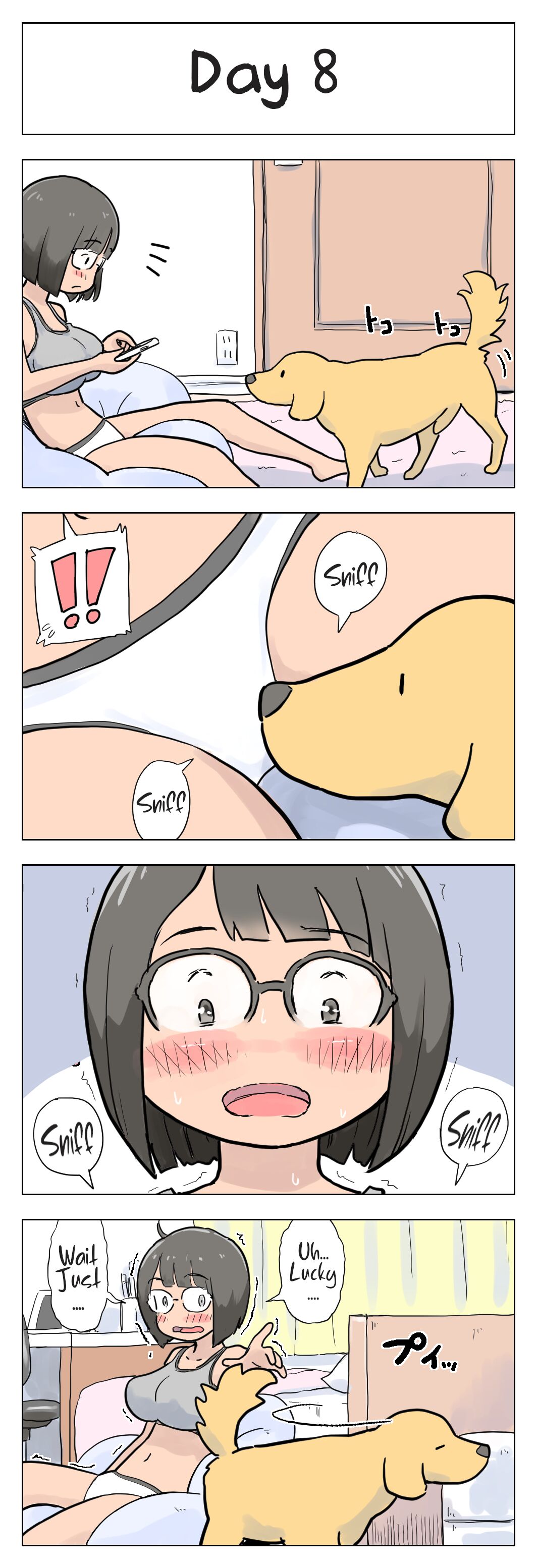 100-nichigo ni Aiken to Sex suru Jimi Kyonyuu Megane-chan page 9 full