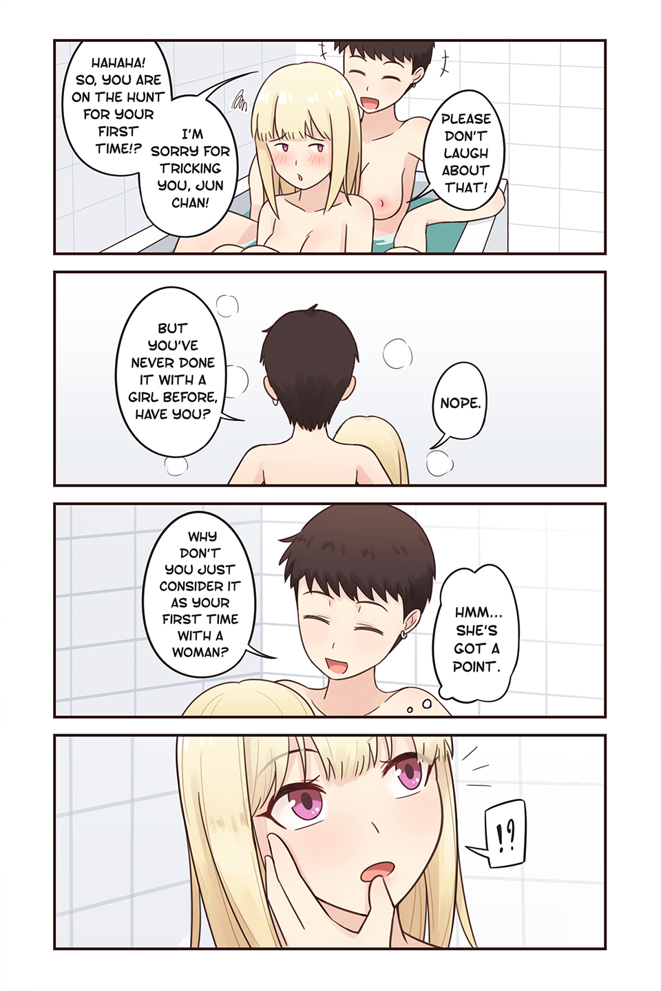 I turned into a girl but NO ONE fucks me #4 page 4 full