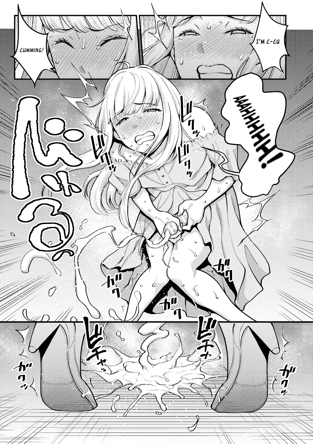 Boku to Mama no Josou Koukai Pakohame Nama Sex page 9 full