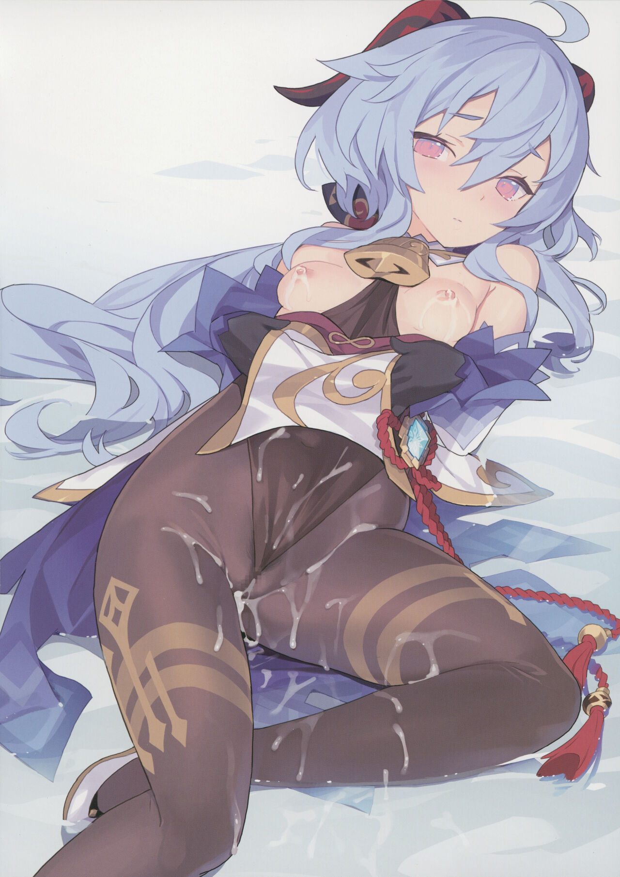 Oshigoto o Hakadorasete Kureru Ganyu-sama. | Ganyu-sama Who Keeps The Work Going. page 3 full