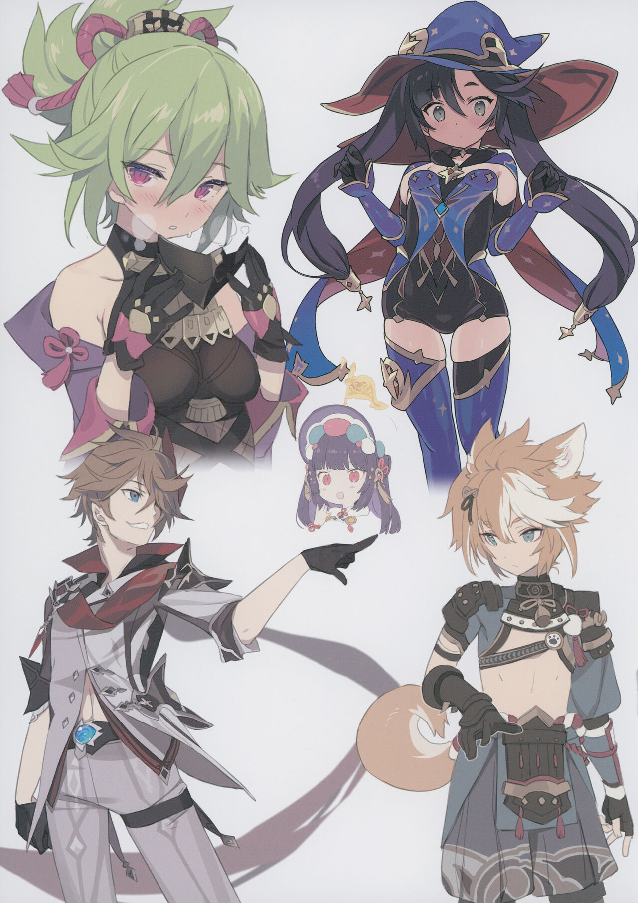 Oshigoto o Hakadorasete Kureru Ganyu-sama. | Ganyu-sama Who Keeps The Work Going. page 8 full