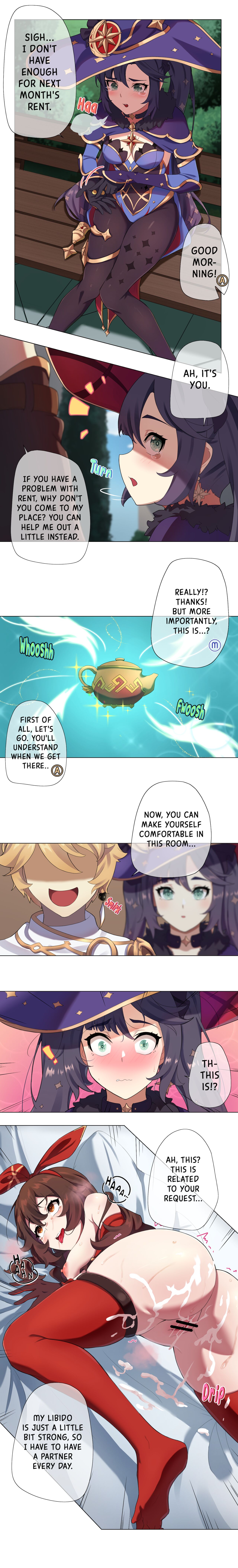 Mona Manga page 1 full