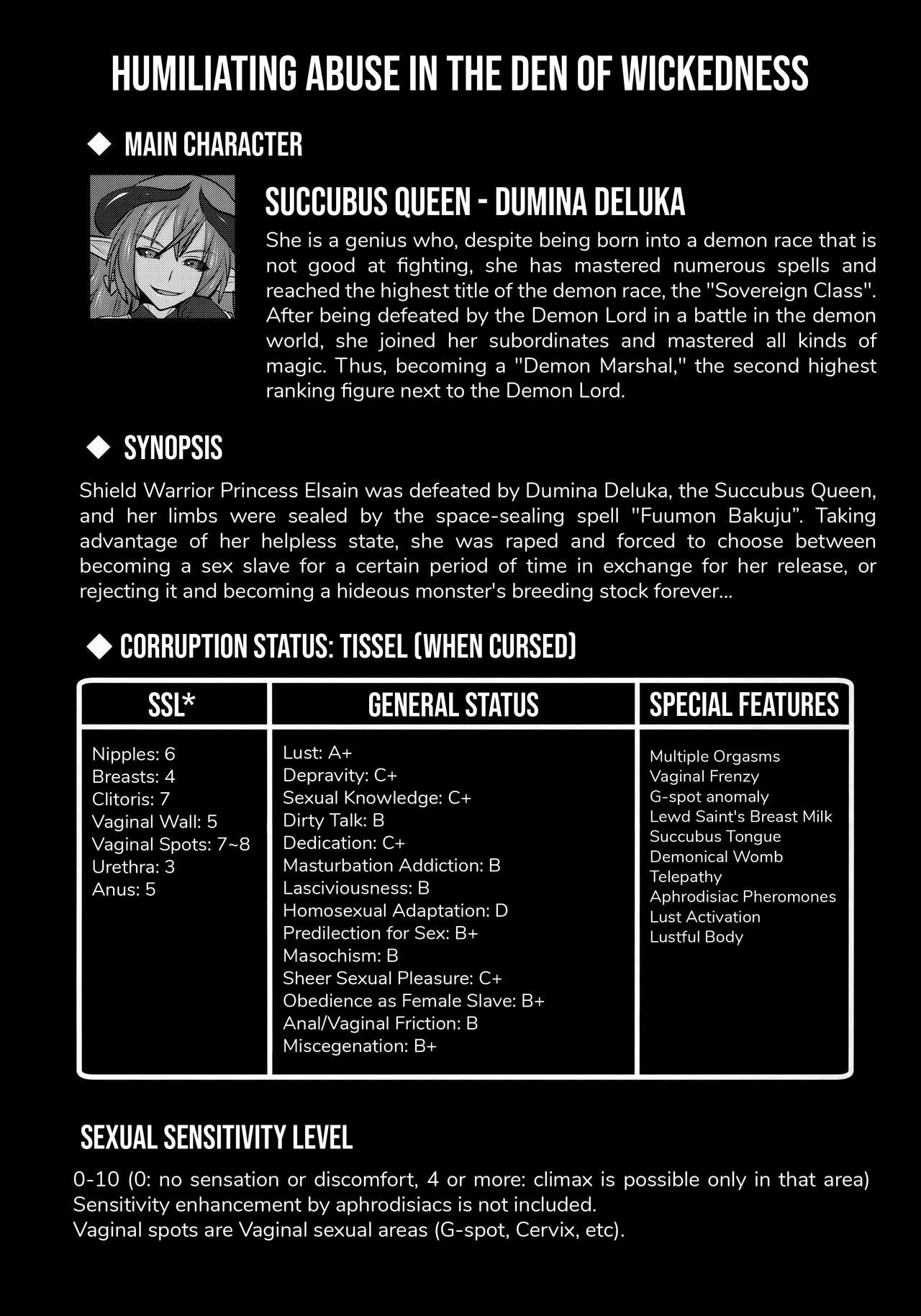 Raygis Valicess Elsain "Jainkyou no Chigyaku Yuugi" page 3 full