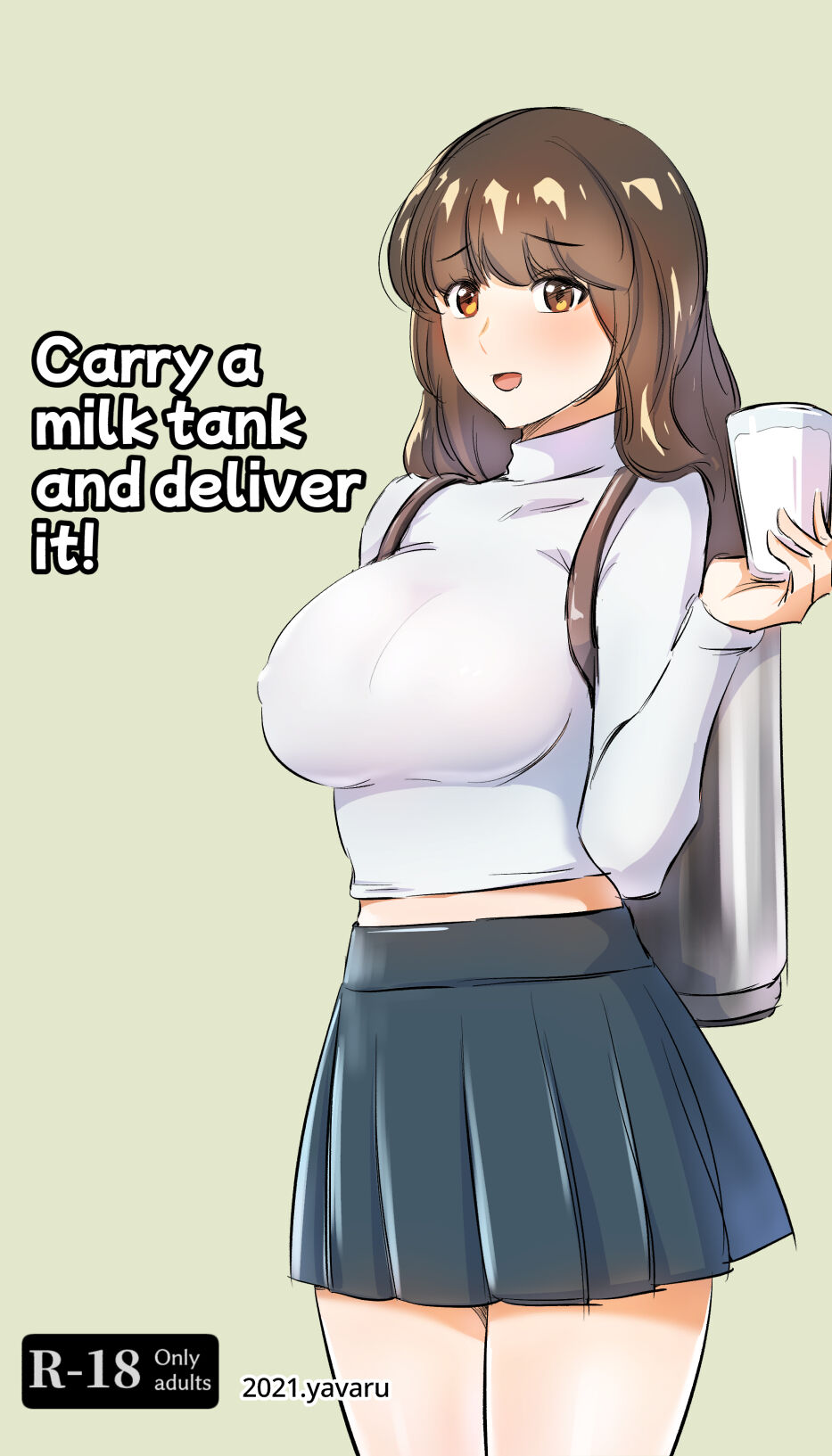 Carry a milk tank and deliver it page 1 full