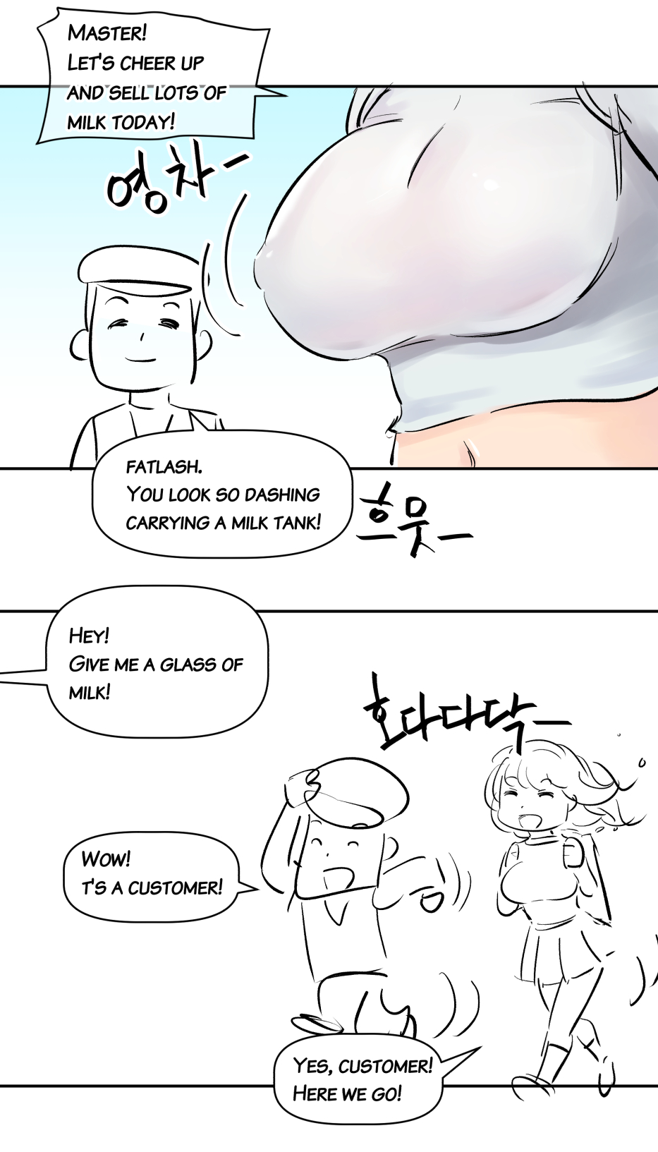 Carry a milk tank and deliver it page 3 full