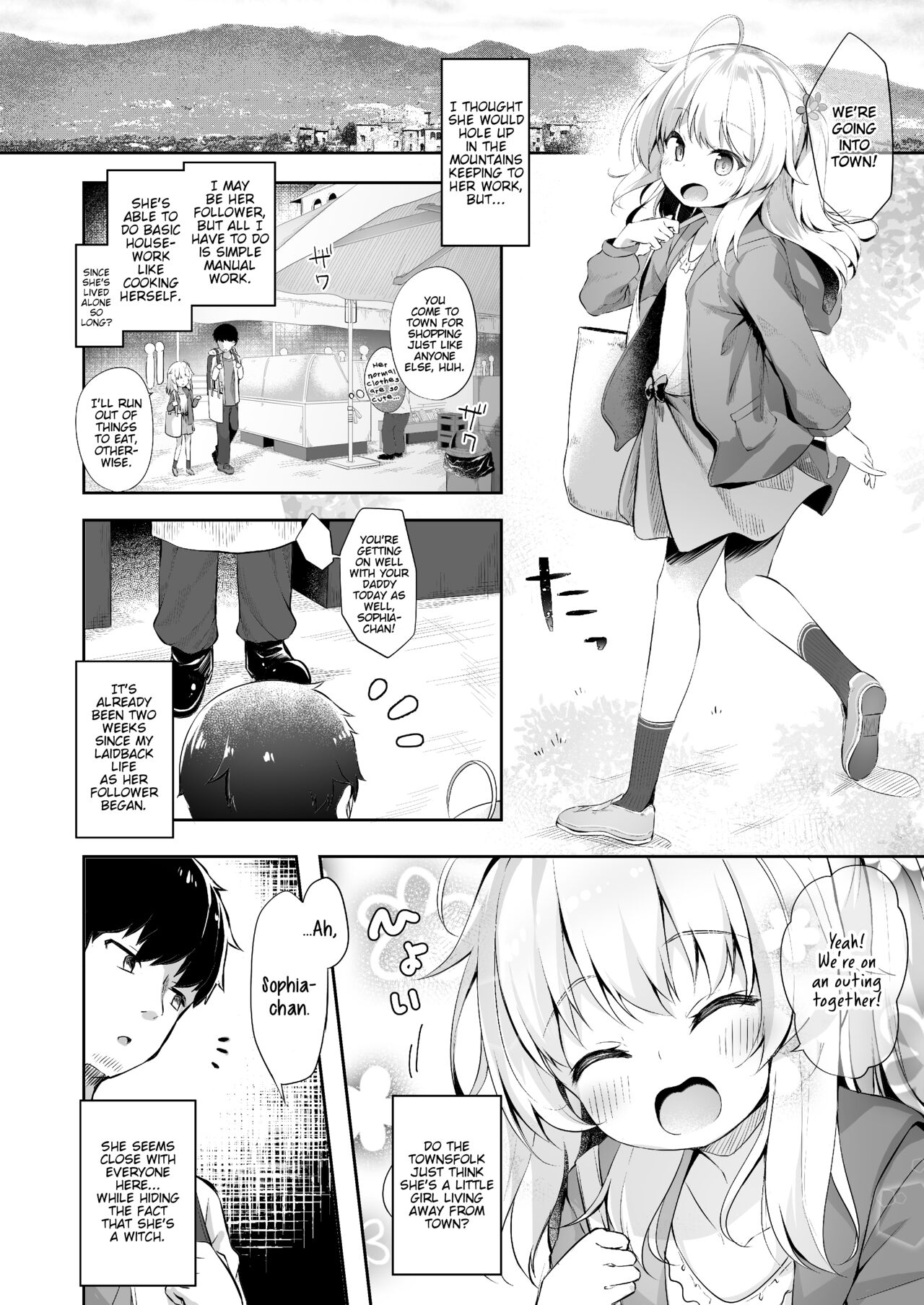 Sewayaki Aruji to Inwai no Susume | A Caring Witch  and Lewd Recommendations page 4 full