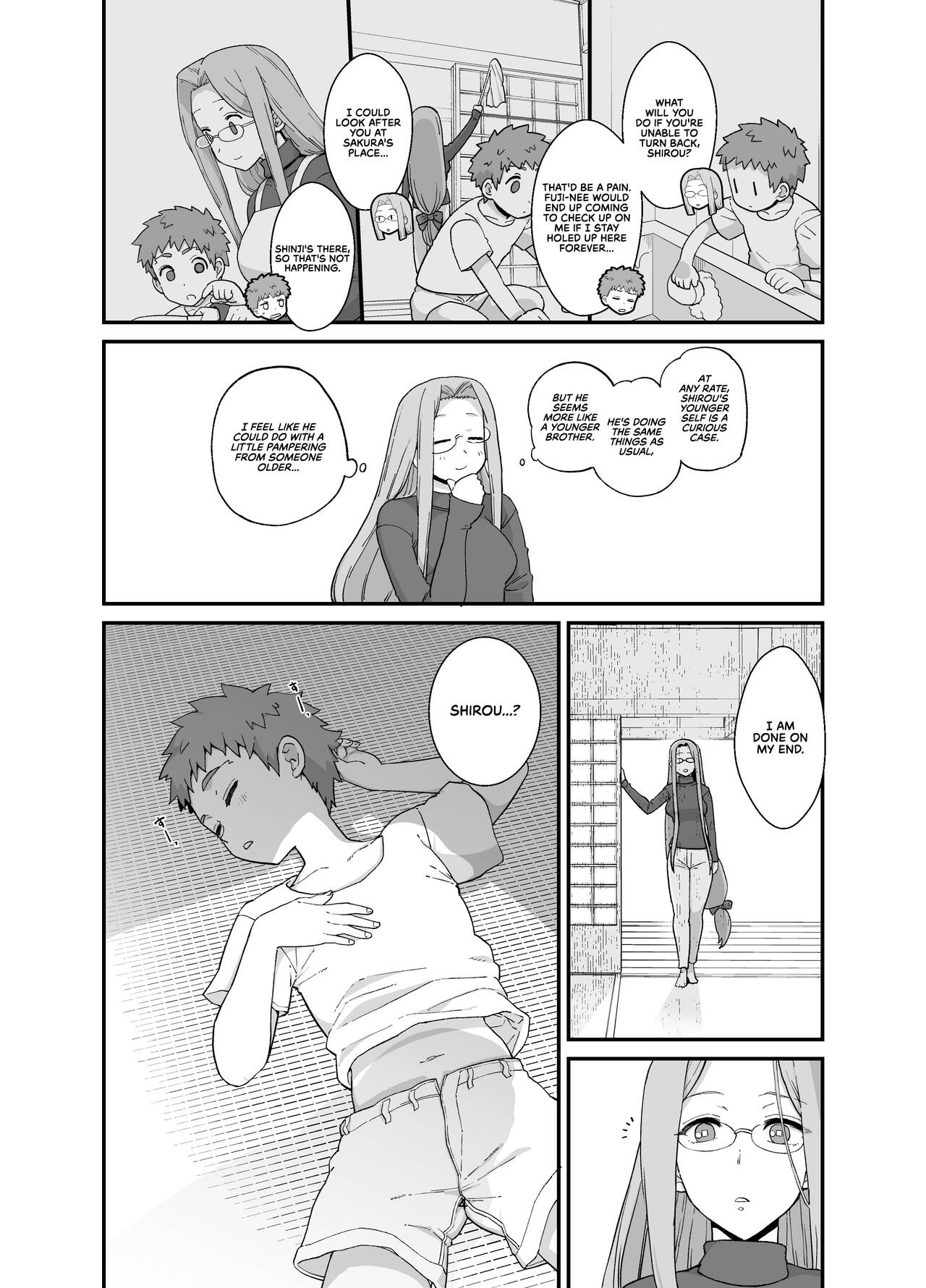 Rider-san to Orusuban | Staying Home With Rider-san page 6 full