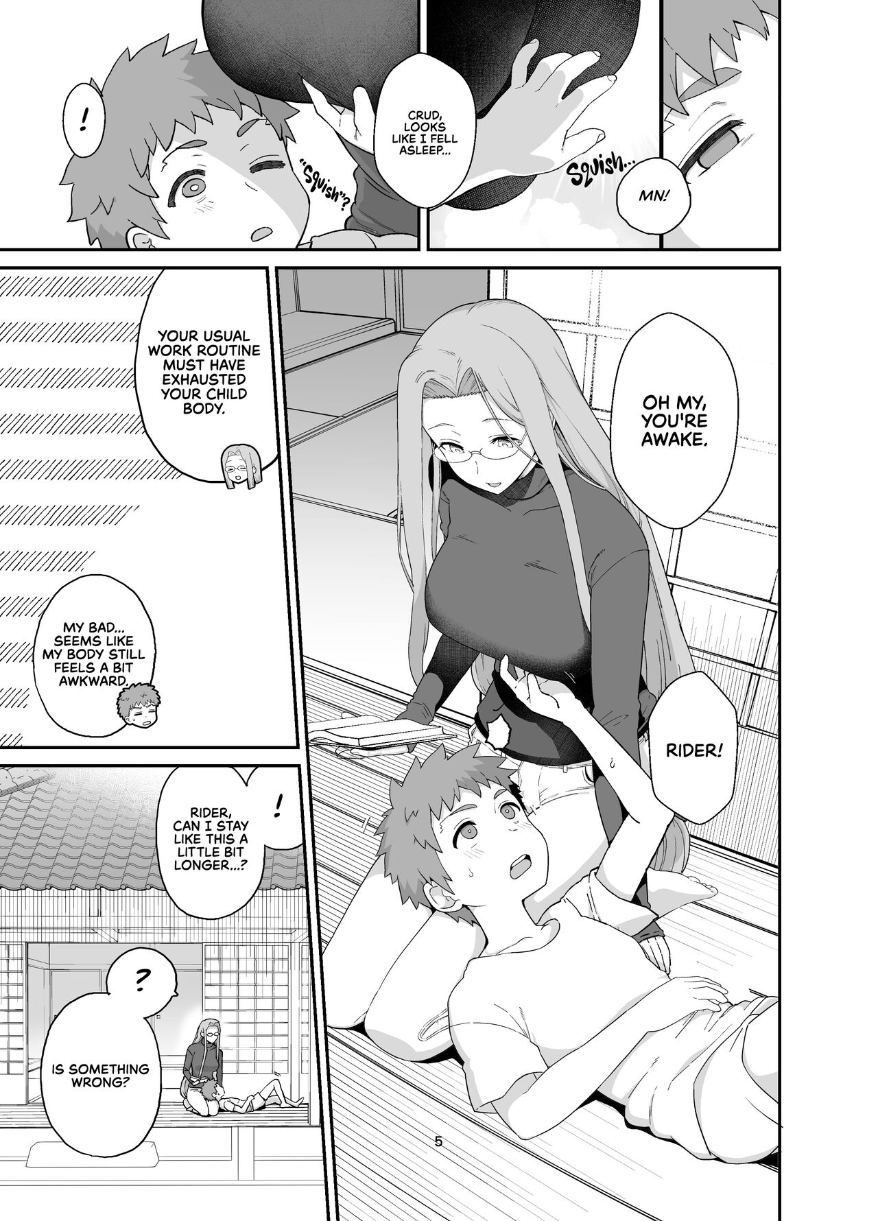 Rider-san to Orusuban | Staying Home With Rider-san page 7 full