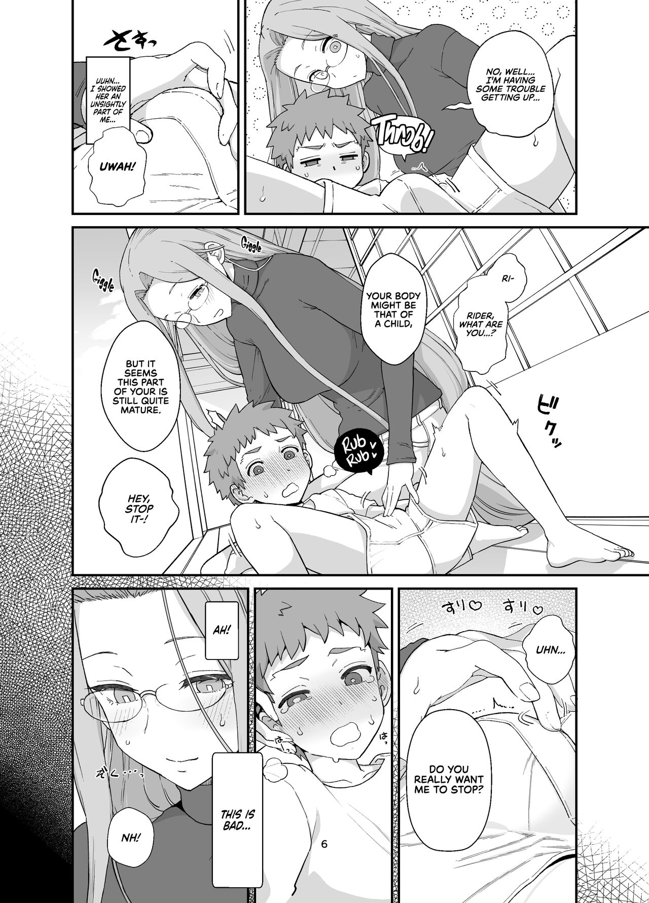 Rider-san to Orusuban | Staying Home With Rider-san page 8 full