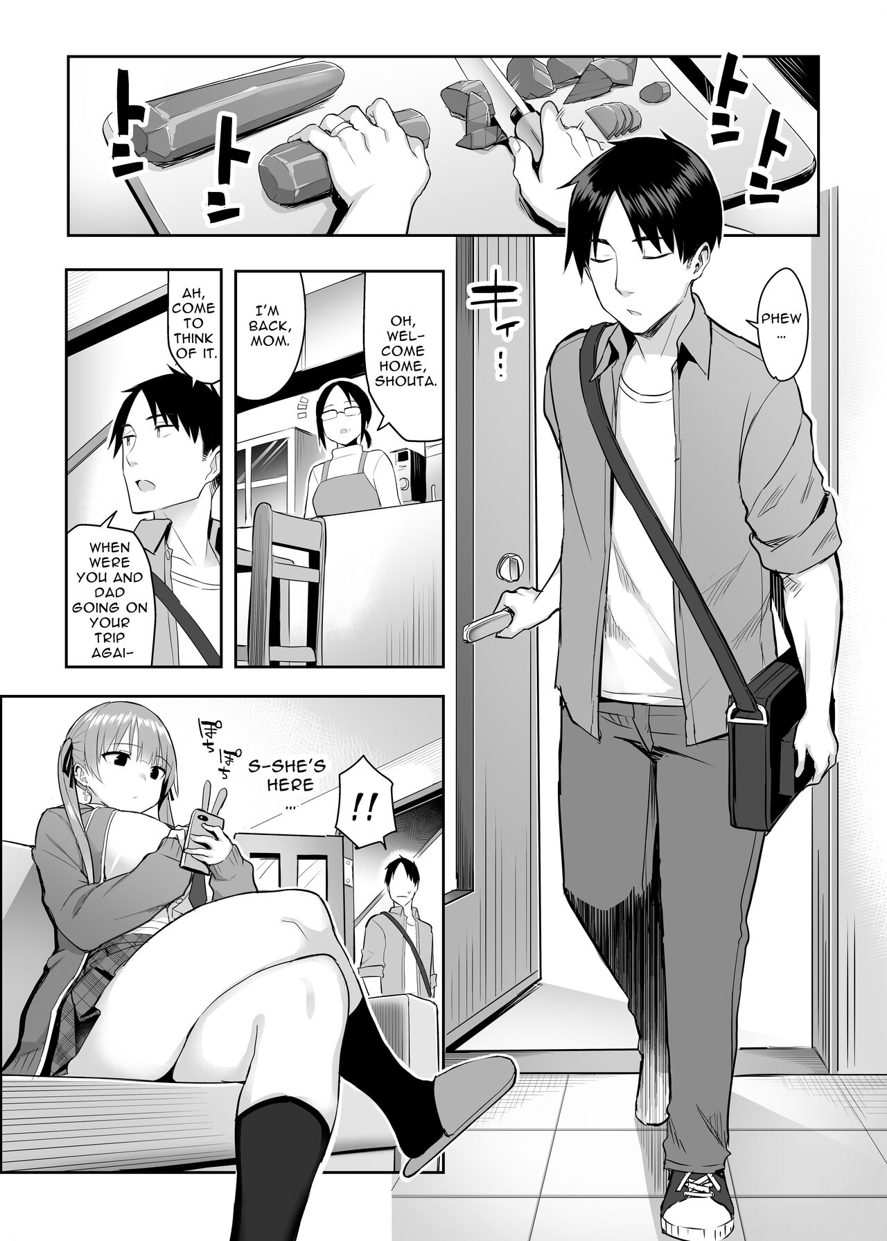 Moto InCha no Kyonyuu Yariman Imouto ga Erosugite, Onii-chan wa Mou...!! 2 | I Can't Handle My Former Bookworm Little Sister Now That She's a Slut! 2 page 2 full