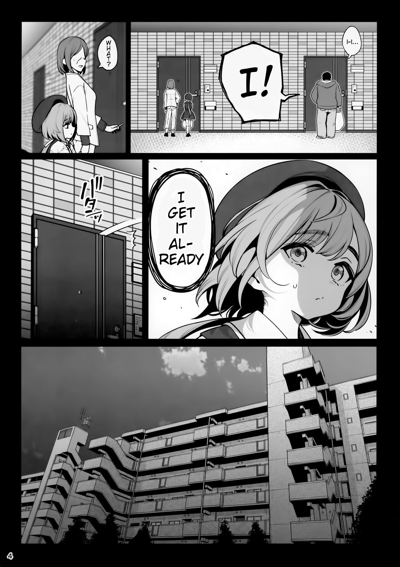 Otonari-san e. Anata no Musume-san ga Amarini Kawaikute Kenage de Atama mo Yokute, Boku no Risou no Onaho ni Pittari datta node, Shichaimashita--Saimin Tanetsuke page 5 full