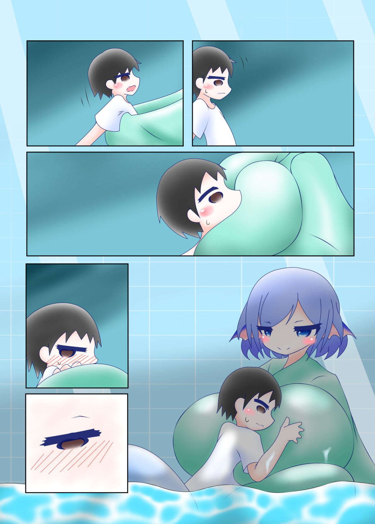 Wakasagihime to Nyuuryou page 10 full