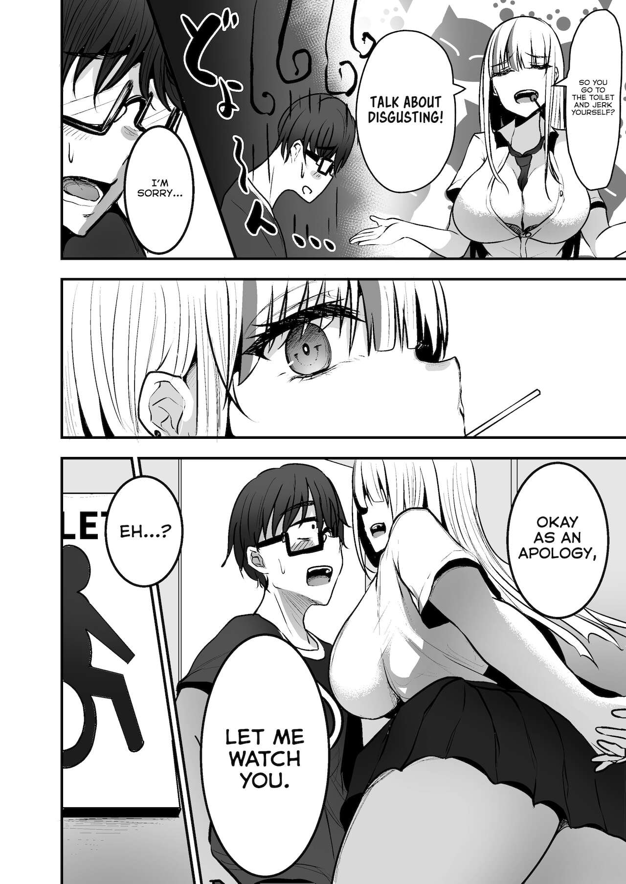 Toshokan de Benkyou Shiteitara Itsumo Kuru Gal JK ni... page 10 full