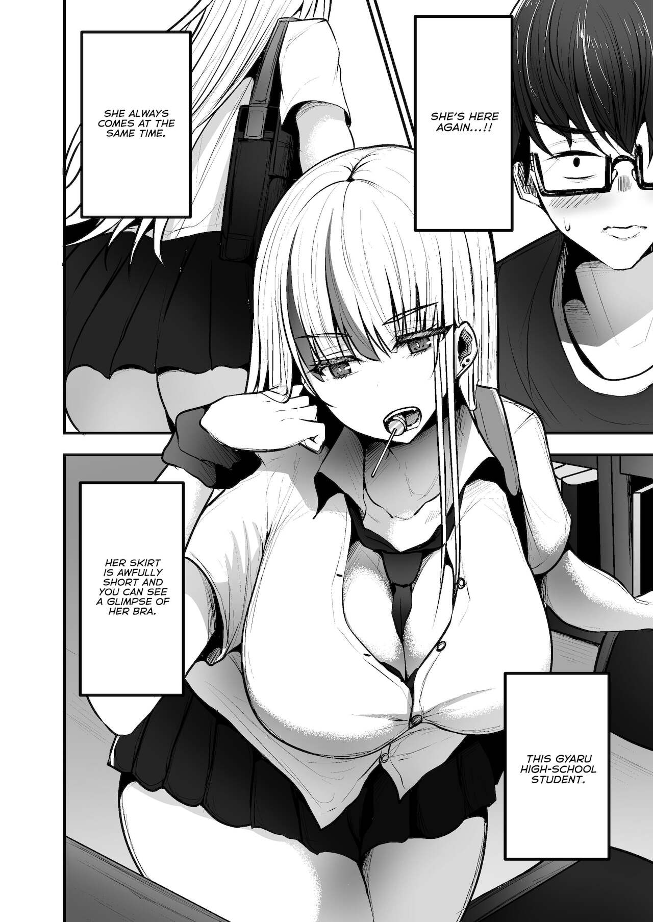 Toshokan de Benkyou Shiteitara Itsumo Kuru Gal JK ni... page 2 full