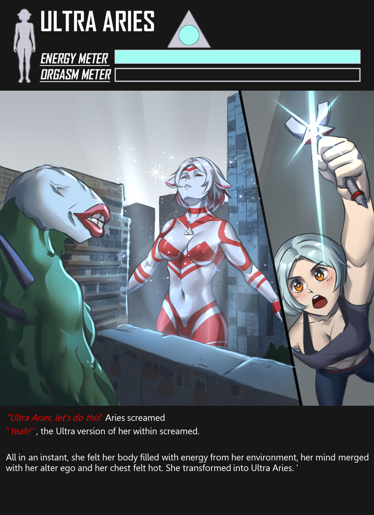 【ArsonicHawt】 Ultragirl Aries volume 1 page 7 full