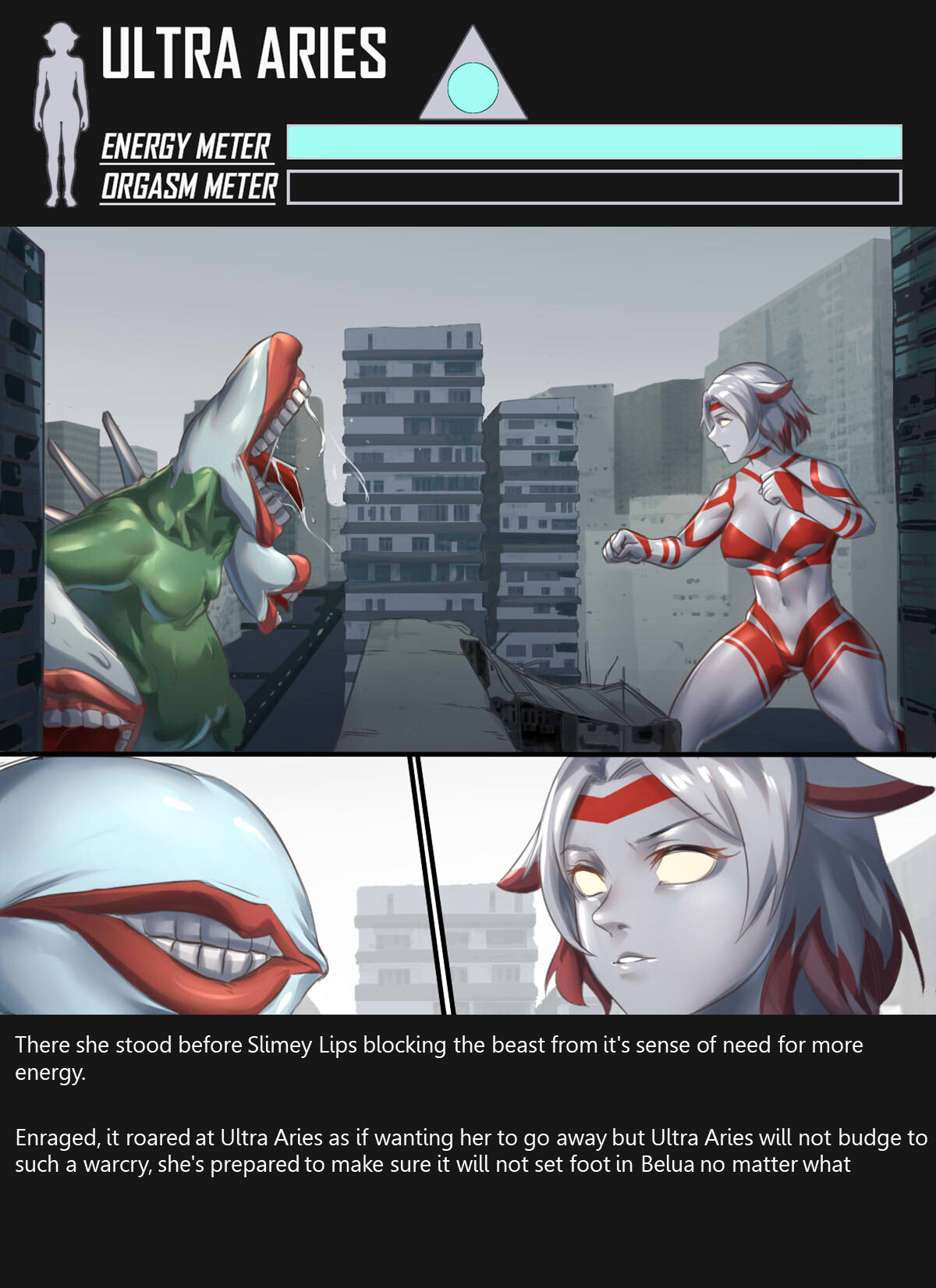 【ArsonicHawt】 Ultragirl Aries volume 1 page 8 full