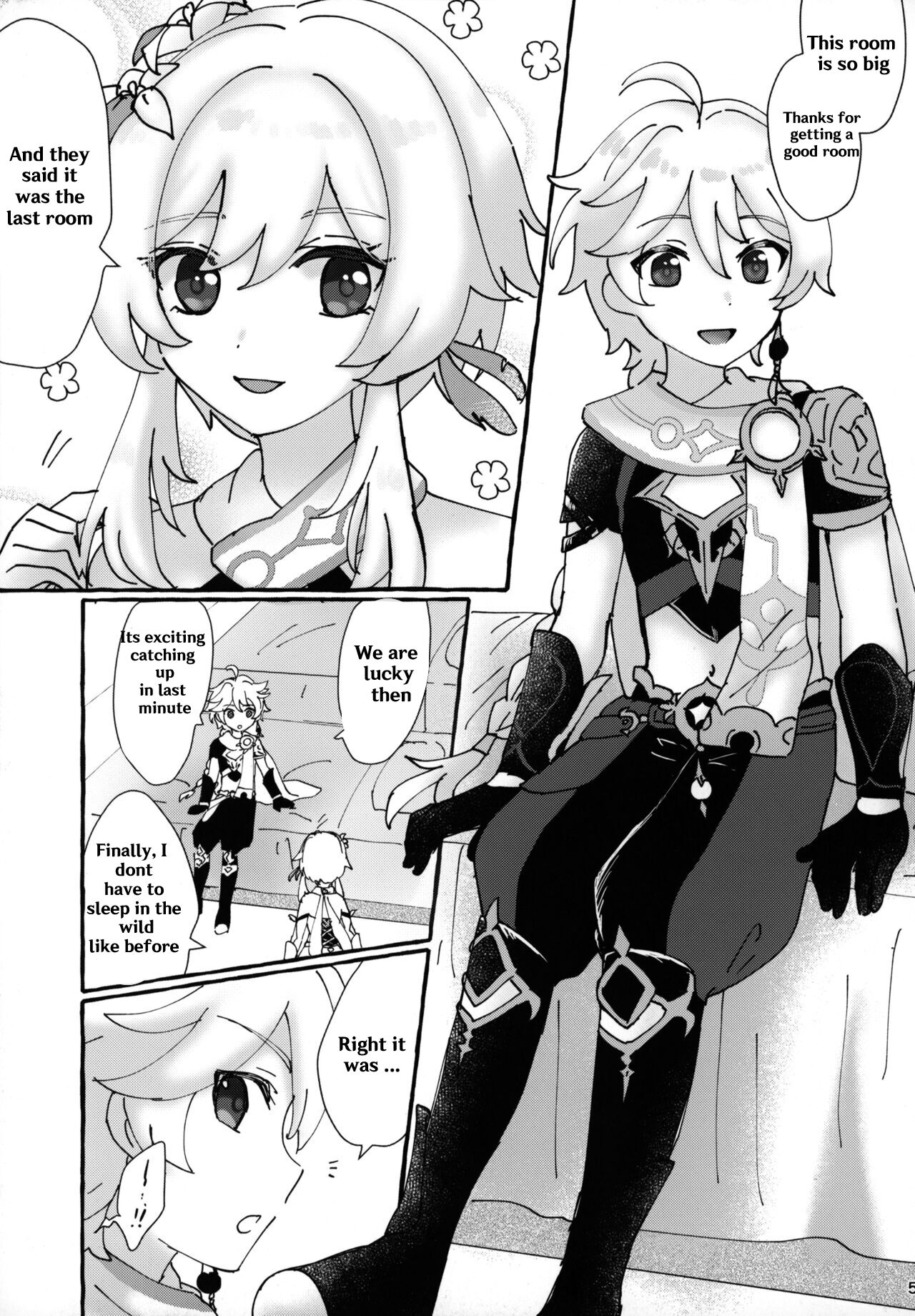 Futari de Manegoto.   POOR TRANSLATION page 4 full