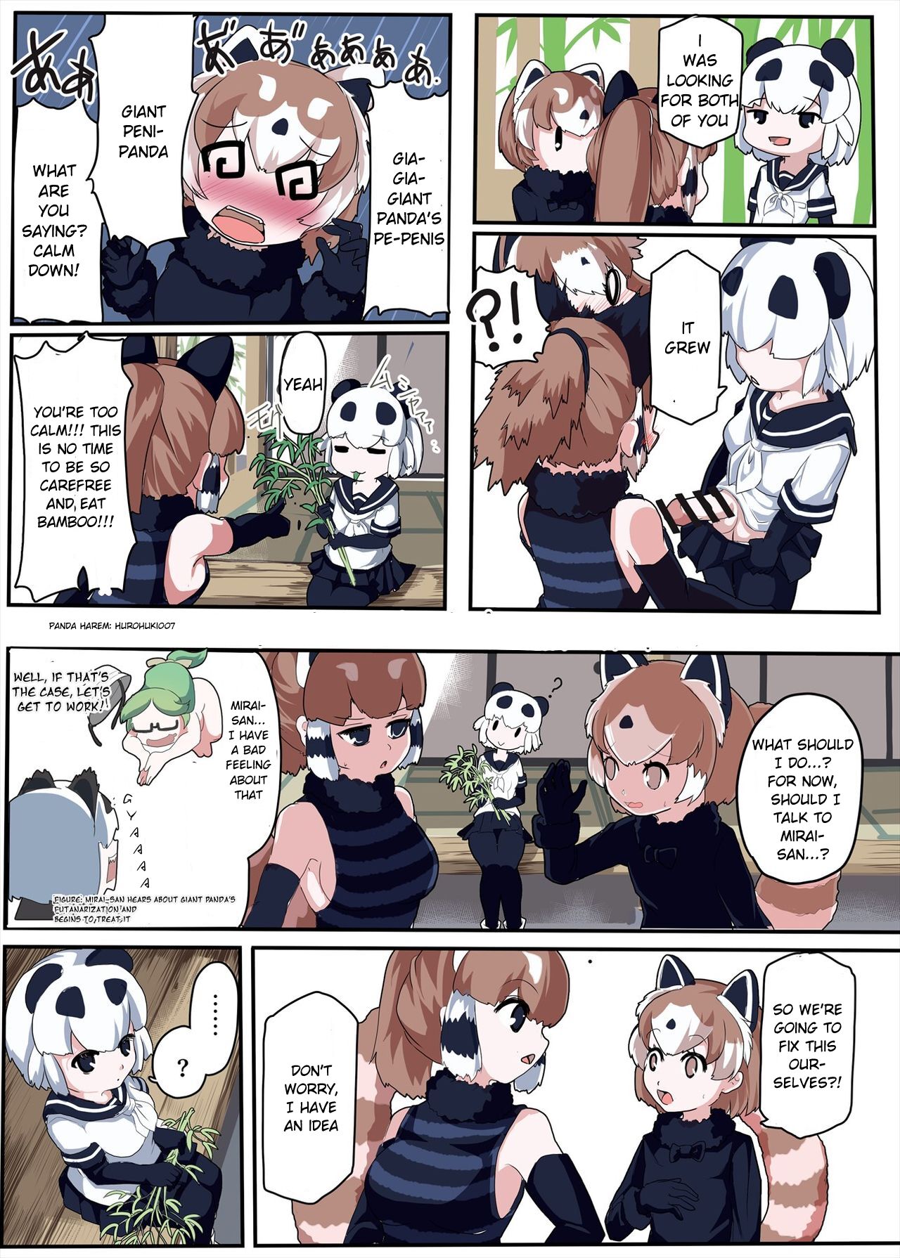 Panda Harem page 1 full
