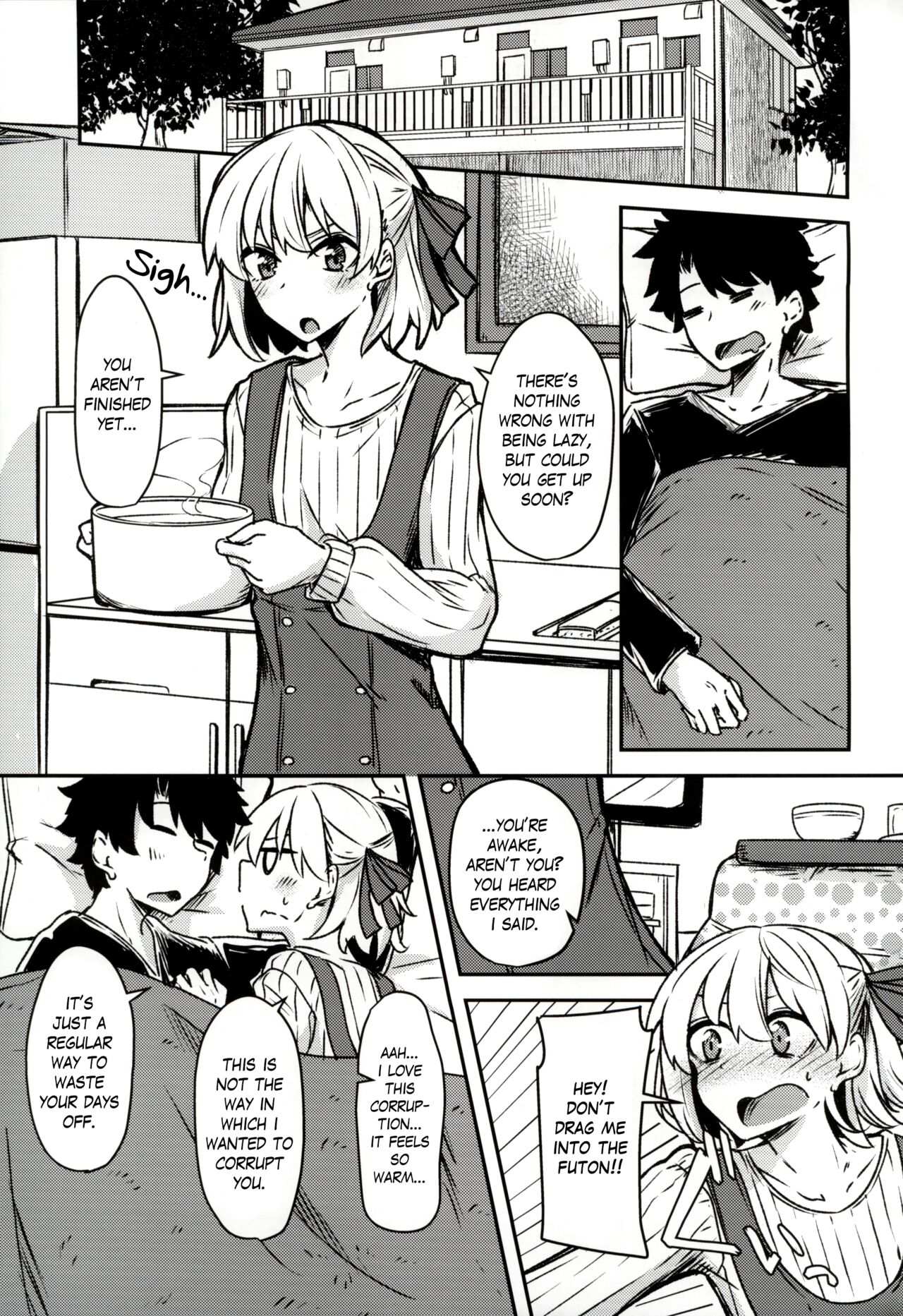 Kujou Hitoma ni Uchuu to Futari | A Universe of 9 tatami for two page 2 full