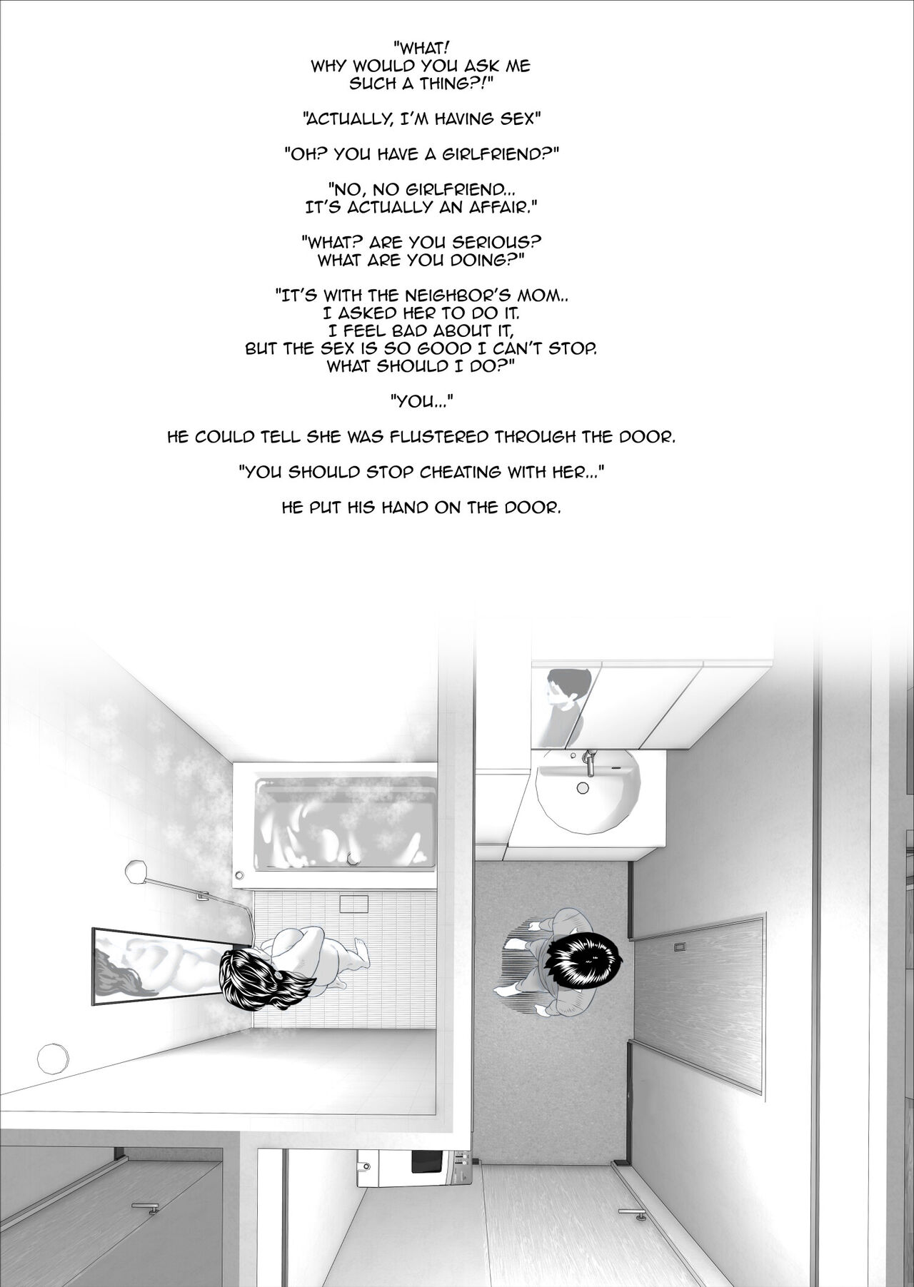 Kinjo Yuuwaku Boku ga Okaa-san to Konna Koto ni Nacchau Hanashi Joshou | Neighborhood Seduction The Story About How I Came To Be Like This With My Mother Prologue page 8 full