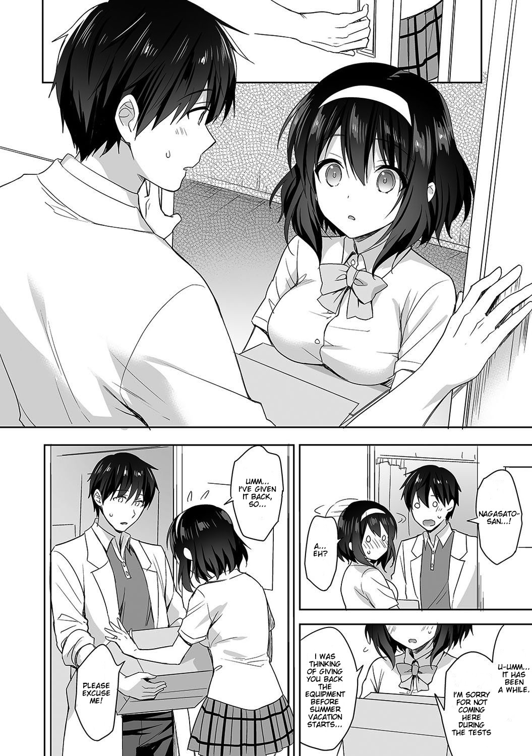 Amayakashi Jouzu no Nagasato-san ~Hokenshitsu de Yoshi Yoshi Ecchi!~ Ch. 4 page 7 full