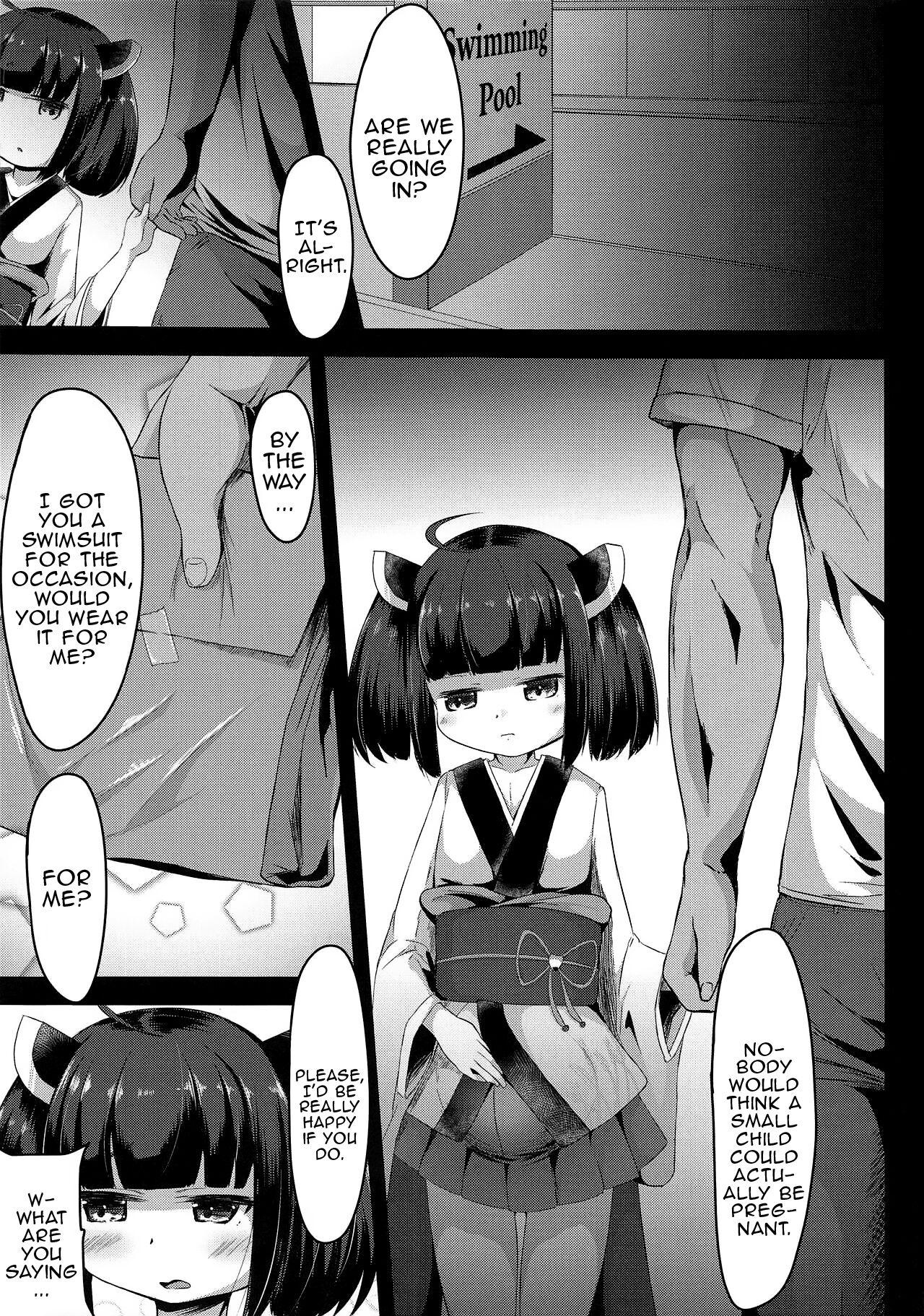 Kiritan Himitsu no Ninshin Seikatsu | Kiritan's secret pregnant life page 4 full