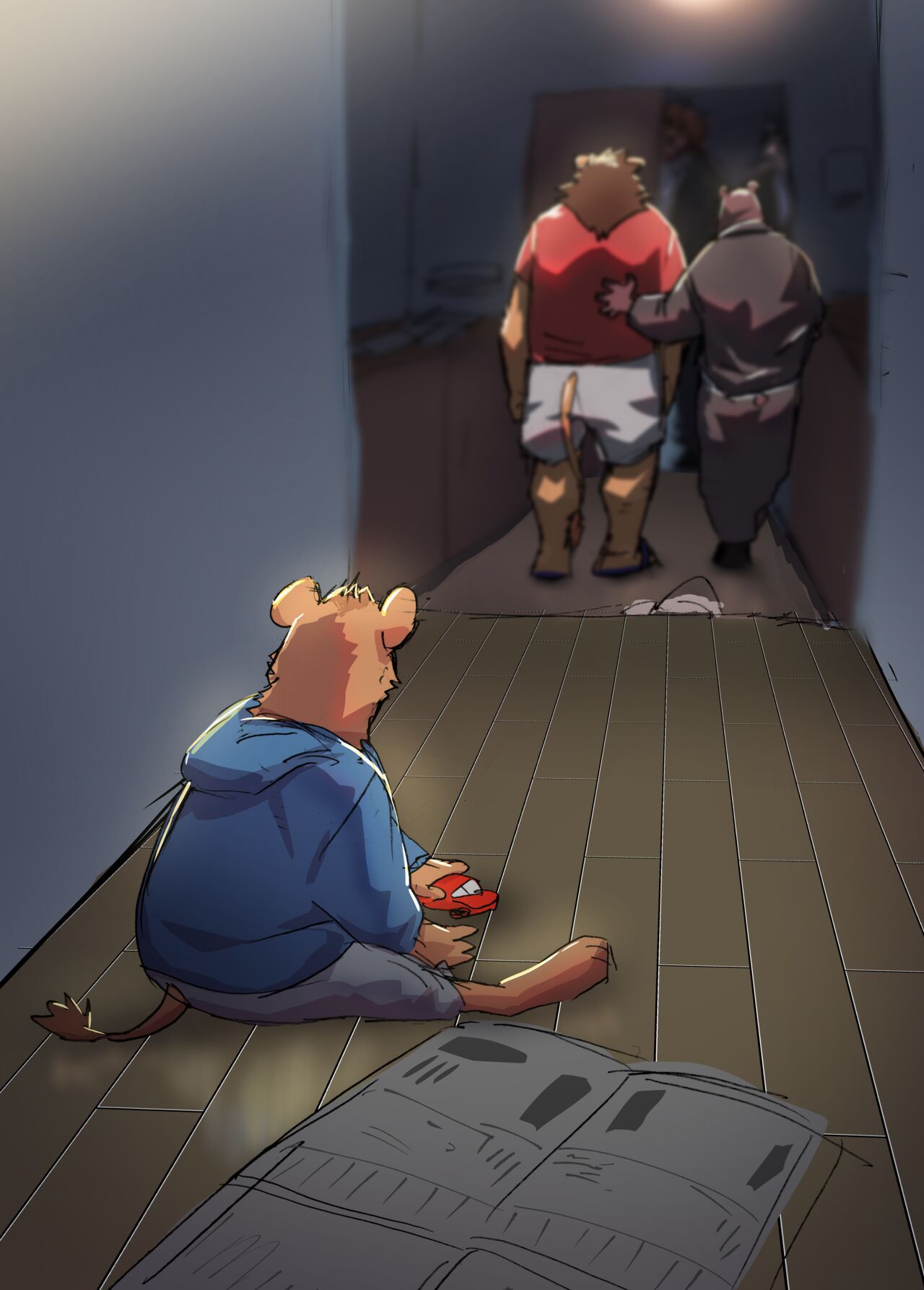 Bear Hug Battle  - YoungSoul's Story page 1 full