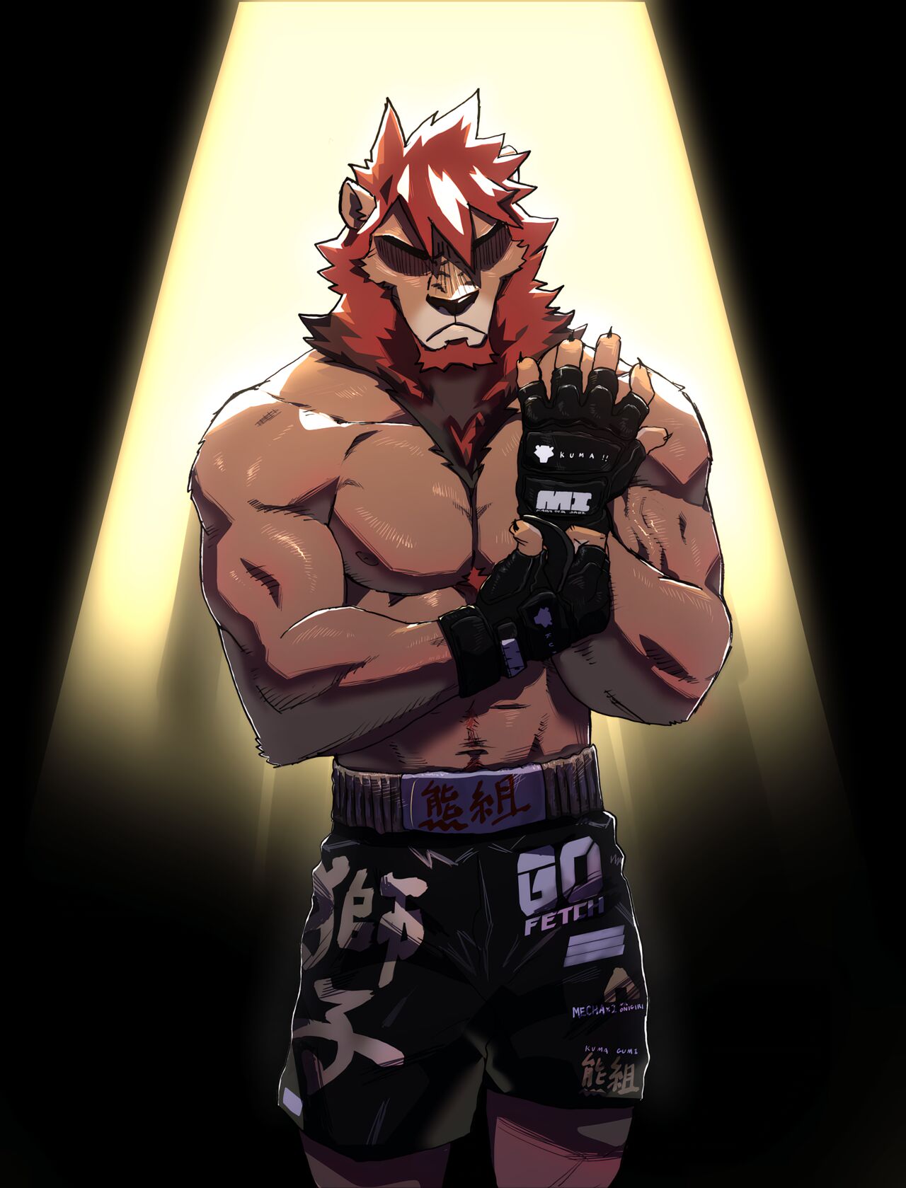 Bear Hug Battle  - YoungSoul's Story page 5 full