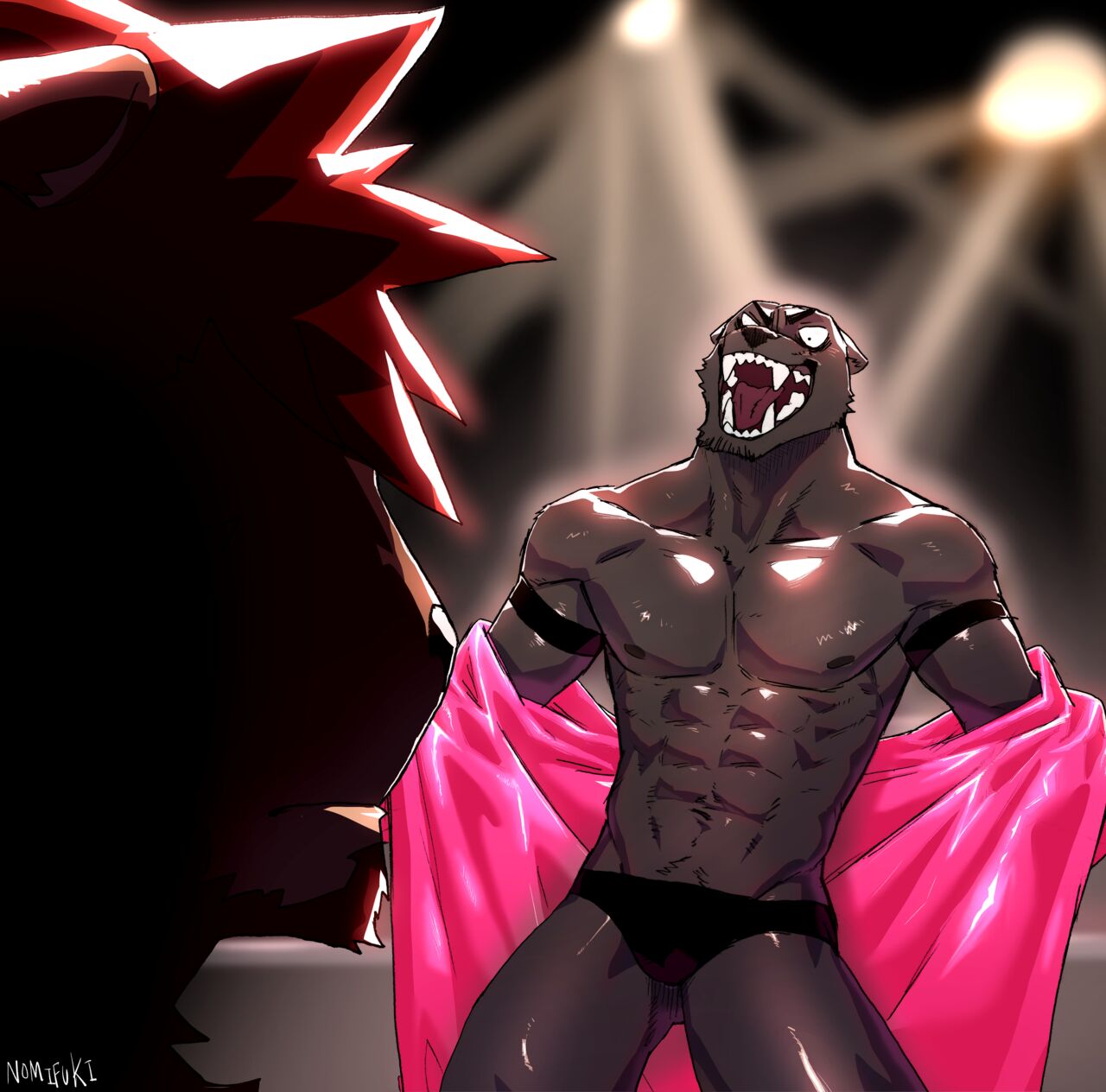 Bear Hug Battle  - YoungSoul's Story page 6 full