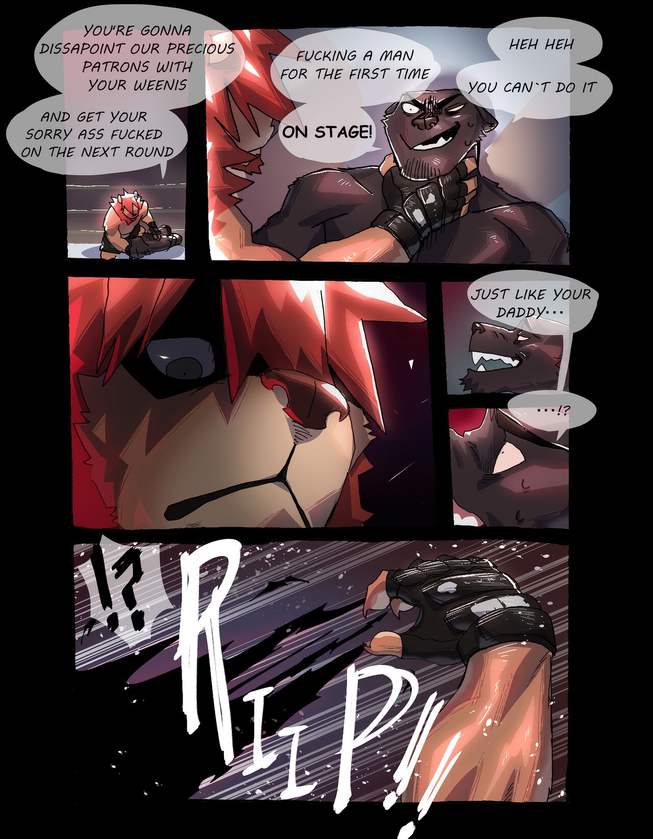 Bear Hug Battle  - YoungSoul's Story page 9 full