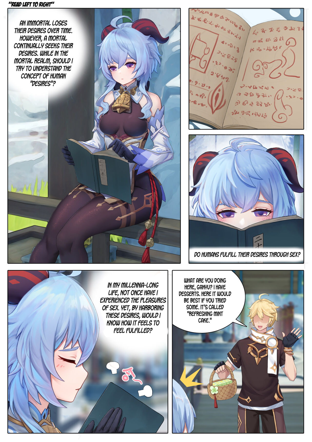 Everlasting Ganyu page 1 full