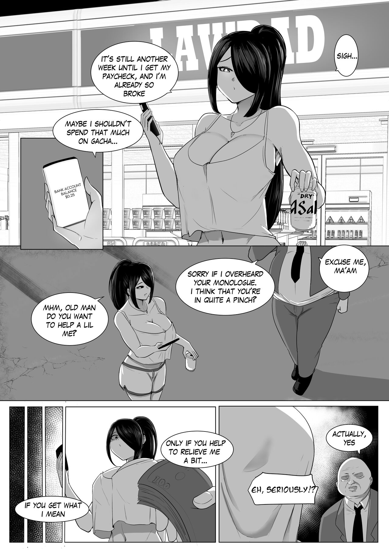 Becoming a Sex Pet for My Gacha Addiction page 4 full