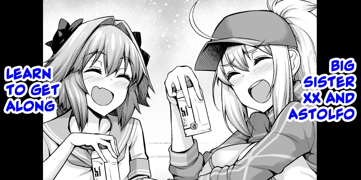 XX Onee-san, Astolfo to Nakayoku Suru | Big Sister XX and Astolfo Learn to Get Along page 1 full
