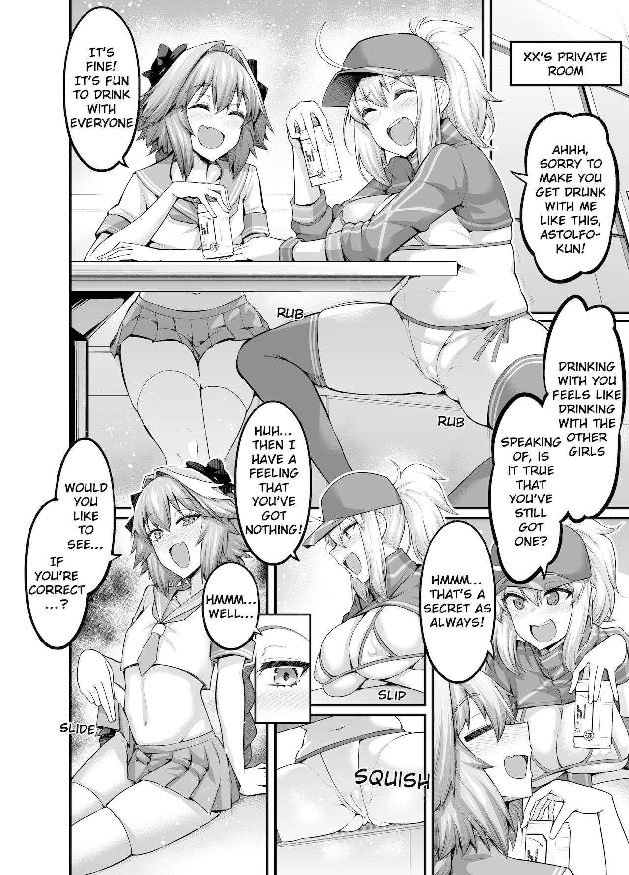 XX Onee-san, Astolfo to Nakayoku Suru | Big Sister XX and Astolfo Learn to Get Along page 2 full