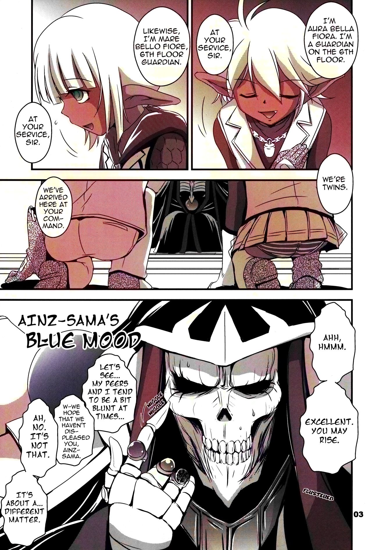 Ainz-sama no Yuuutsu | Ainz-sama's Blue Mood page 3 full