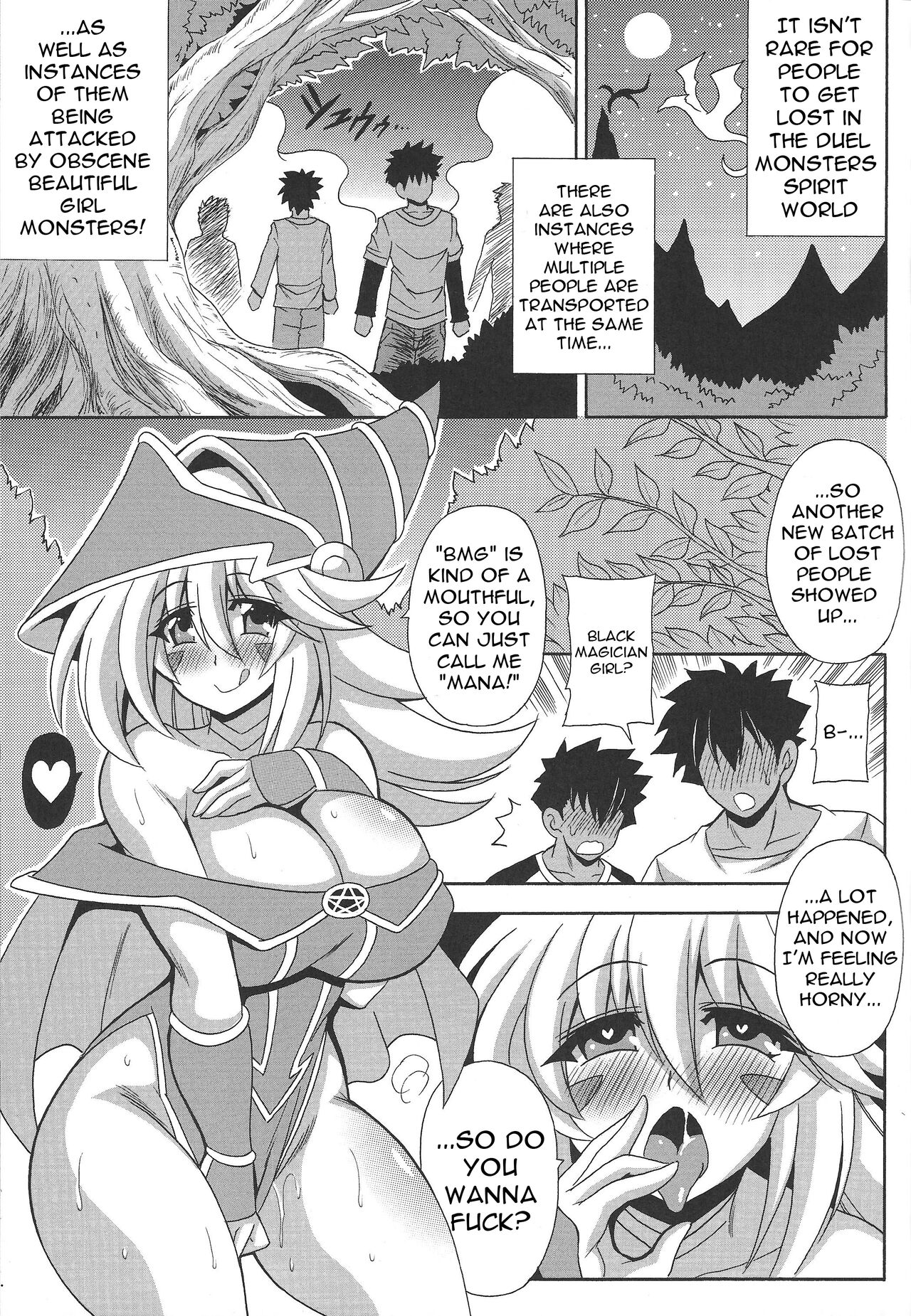 BMG to Pakopako Shiyou | Having Sex With Dark Magician Girl page 3 full