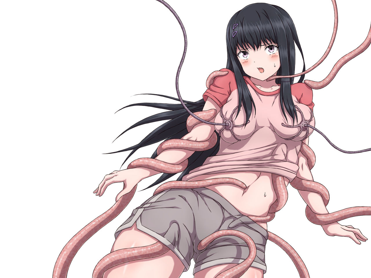 Rin to Shokushu ~Taemanai H ni Yogarikuruu Onnanoko~ | Lynn and the Tentacles ~ A Girl Goes Wild with Incessant Sex ~ page 2 full