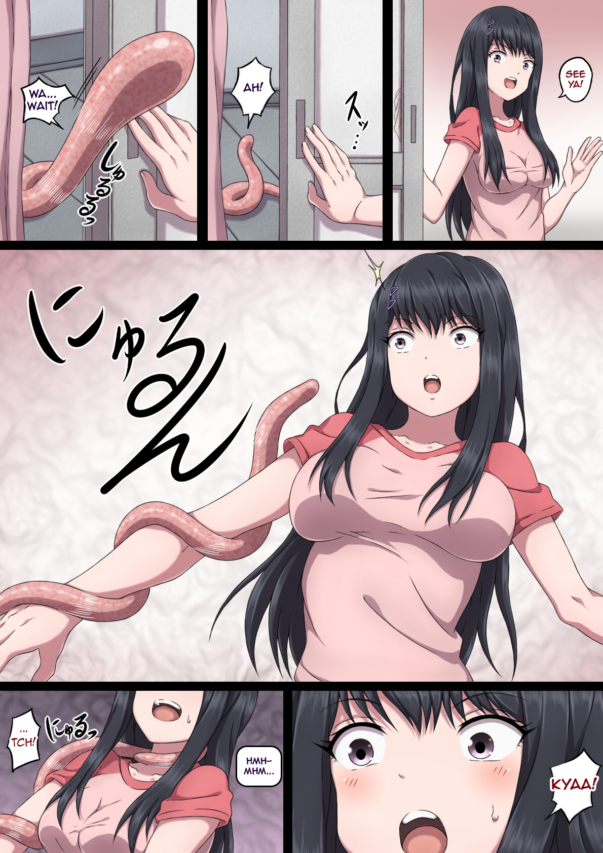 Rin to Shokushu ~Taemanai H ni Yogarikuruu Onnanoko~ | Lynn and the Tentacles ~ A Girl Goes Wild with Incessant Sex ~ page 7 full