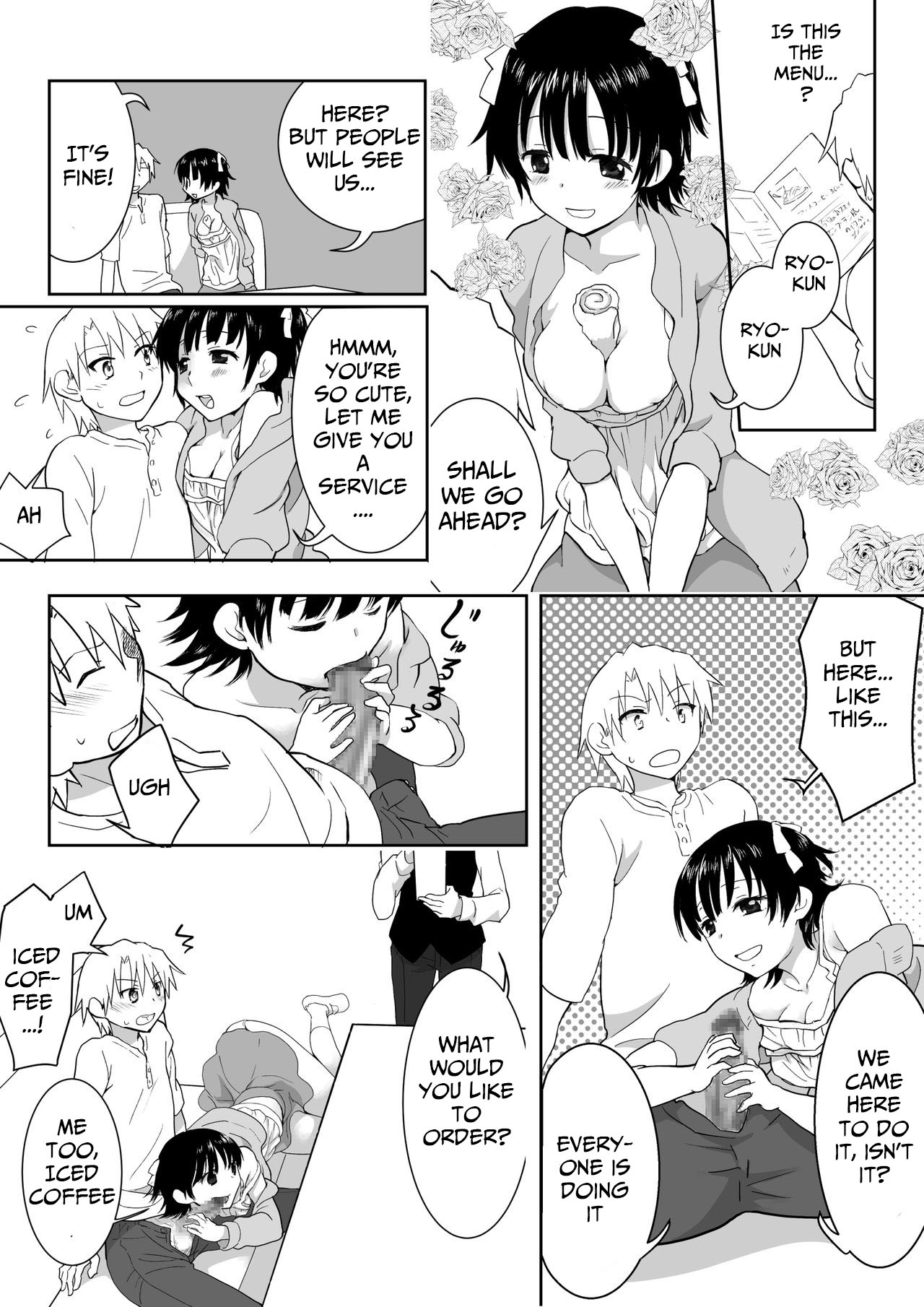 Couple Kissa ni Kanojo to Ittemita Kekka page 5 full