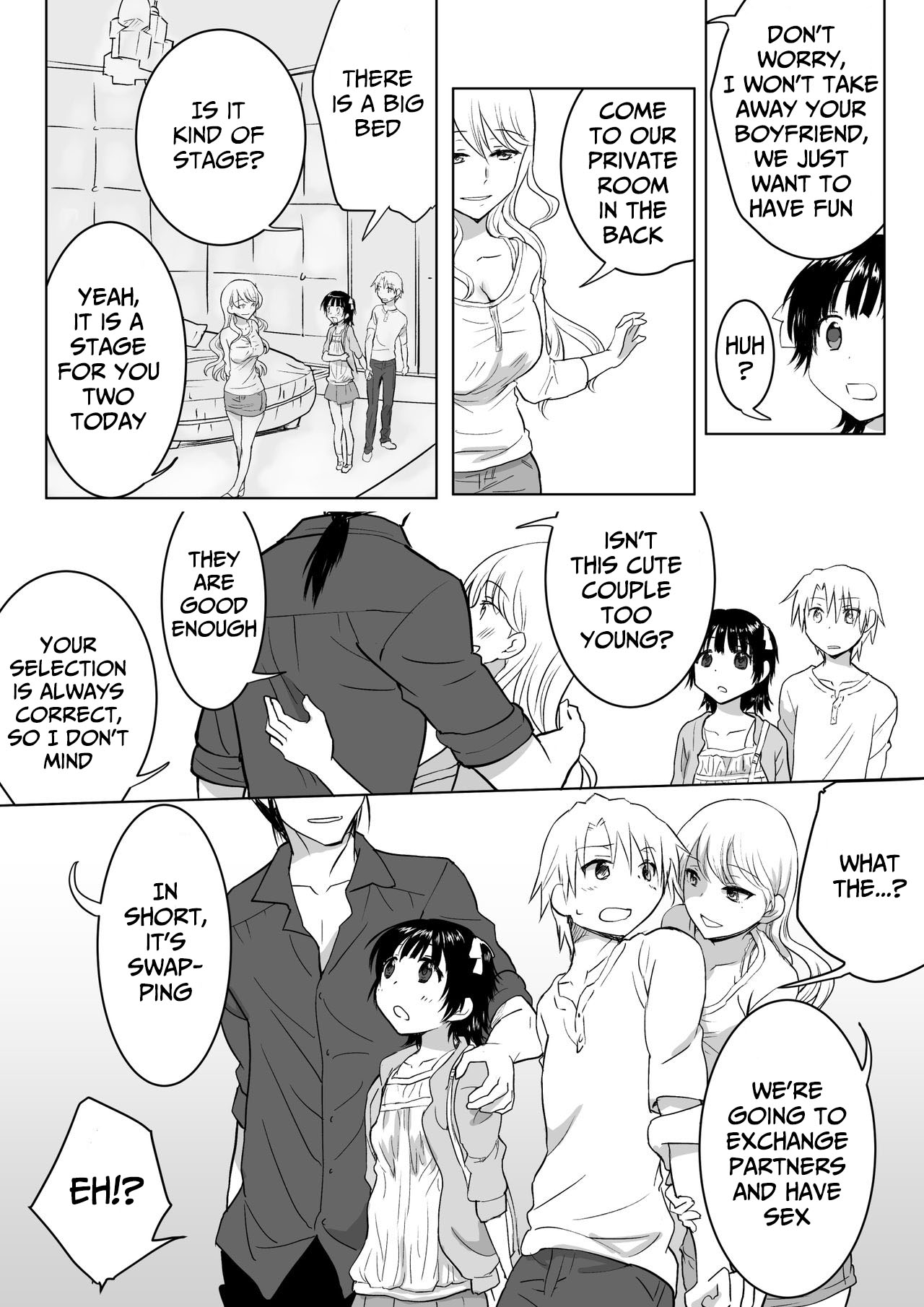 Couple Kissa ni Kanojo to Ittemita Kekka page 8 full