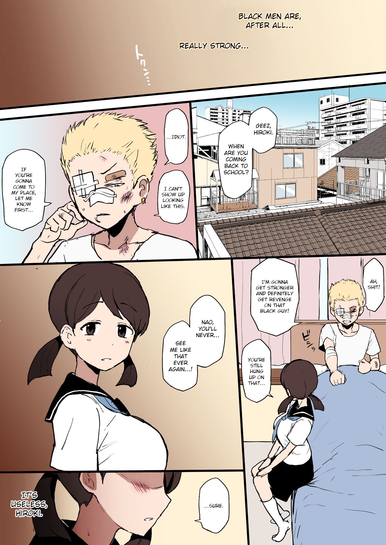 Kokujin no Tenkousei NTR ru page 2 full